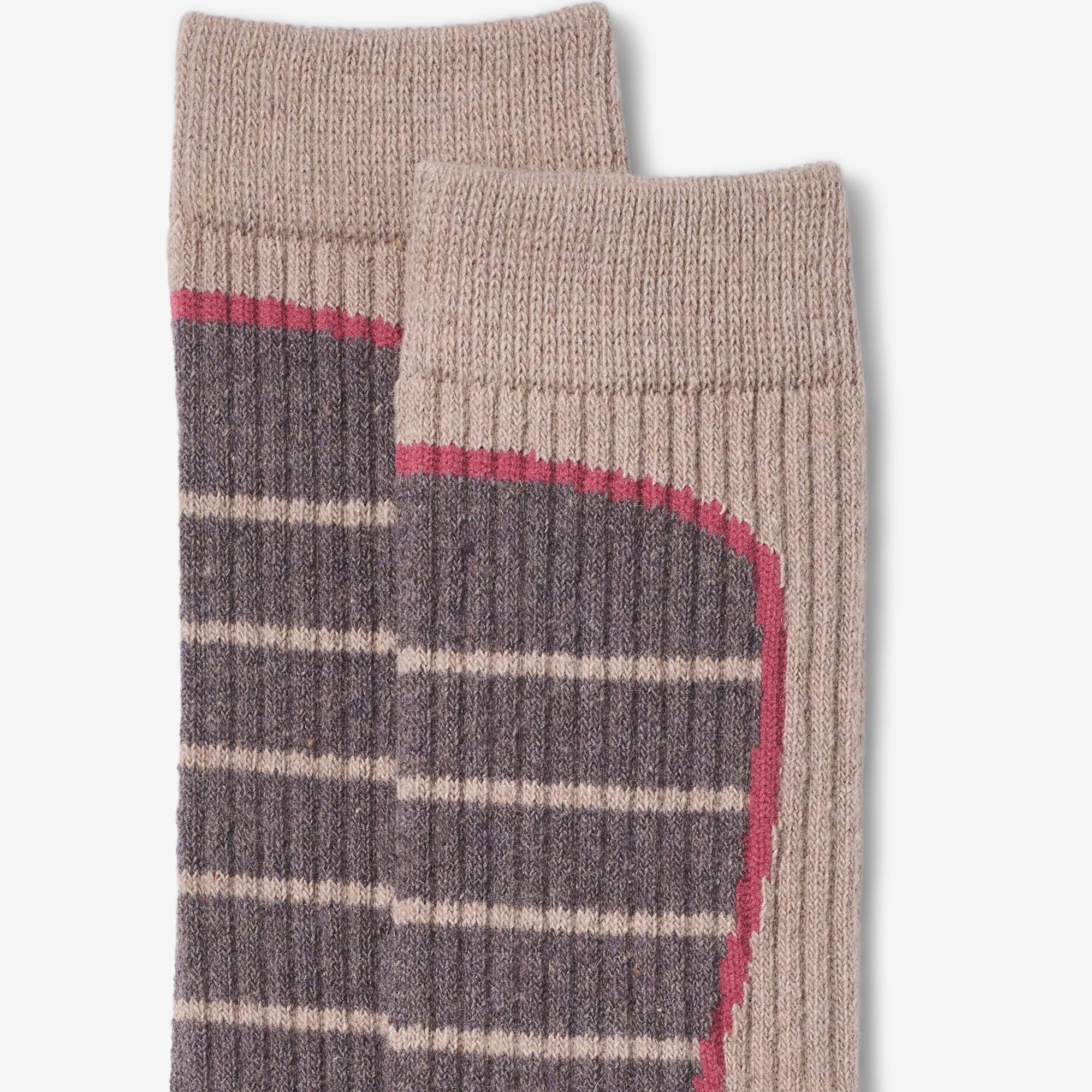 wheat-outerwear-ski-socks-varmo-dry-rose-kniehoch-wolle image 5