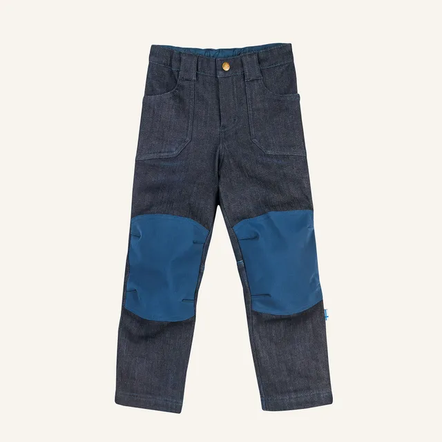 finkid-husky-kalle-thermo-denim-winterhose-denim-fleece image 1