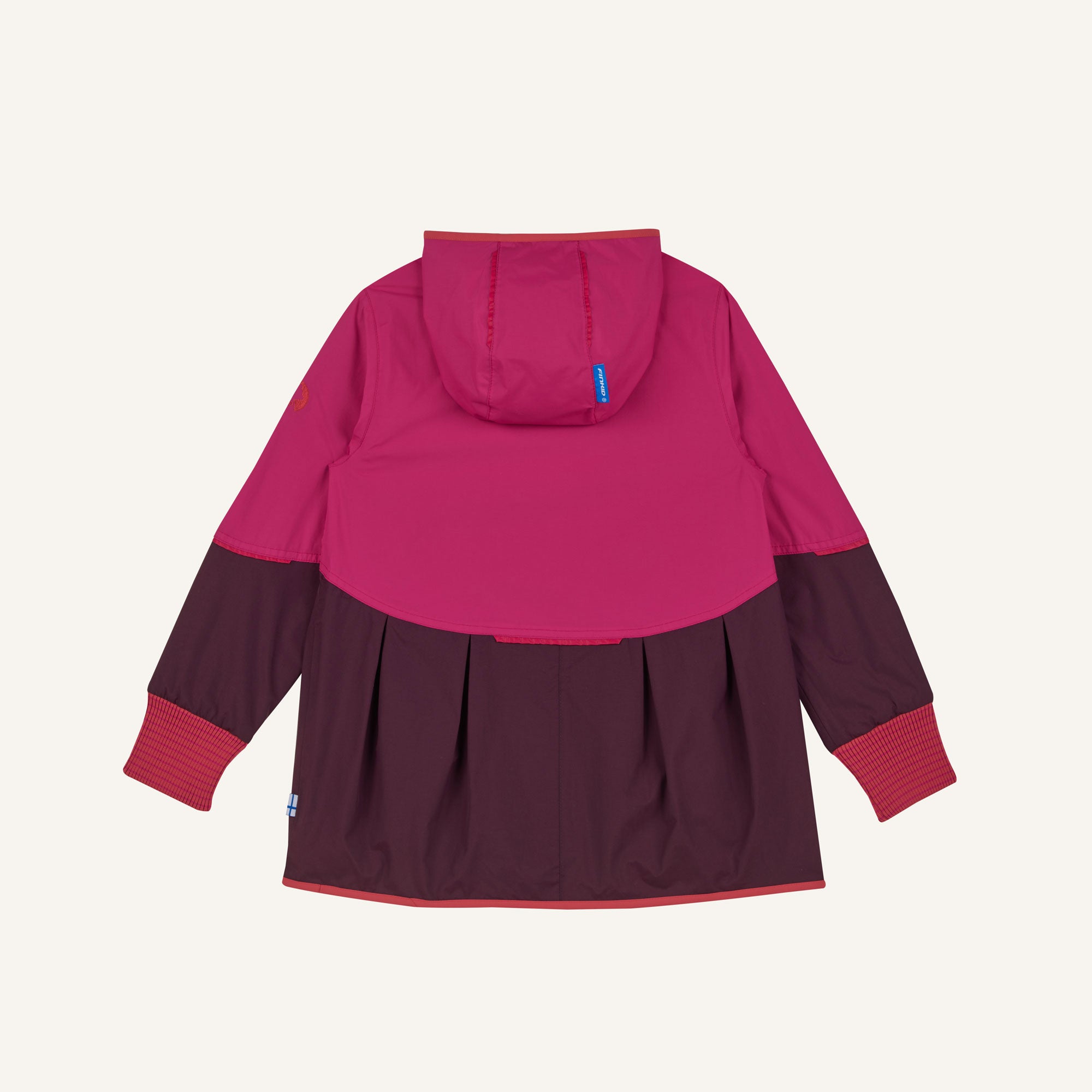 finkid-husky-aina-move-regenjacke-terra-cotta-wasserfest image 5