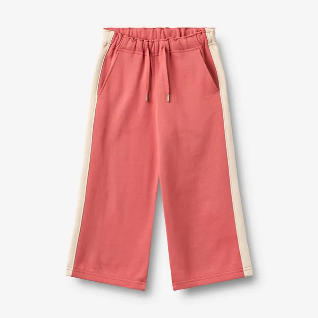 wheat-day-jogginghose-faded-red-bio-baumwolle-kinder image 1