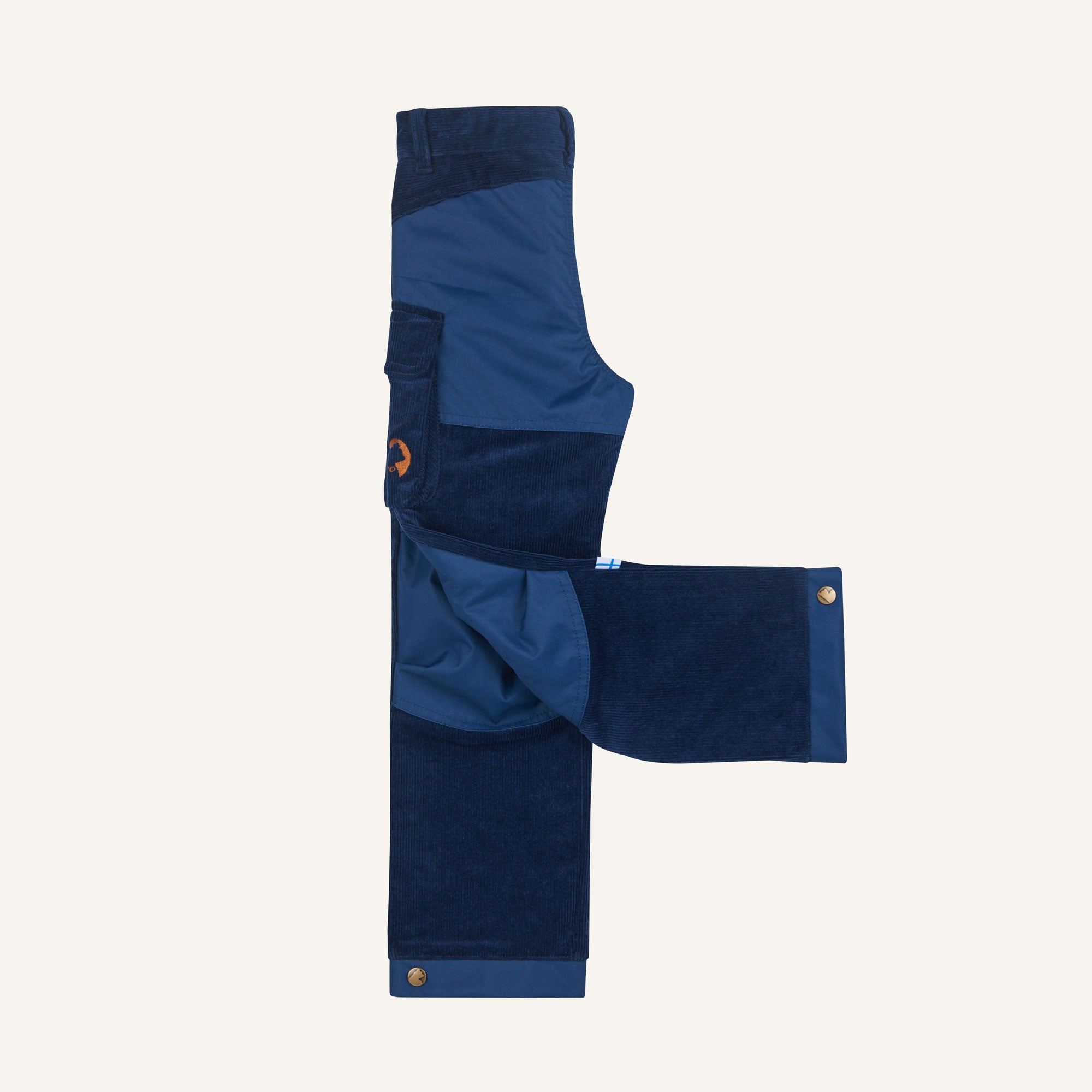 finkid-husky-koski-kinder-outdoorhose-kord-denim-110-120 image 3
