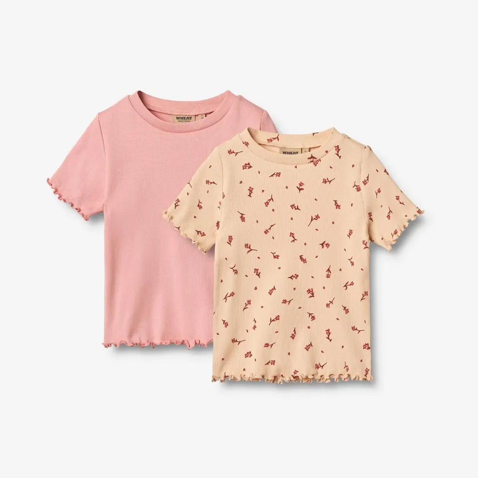 wheat-alicia-t-shirt-2er-pack-rose-water-flowers-kurzarm image 1