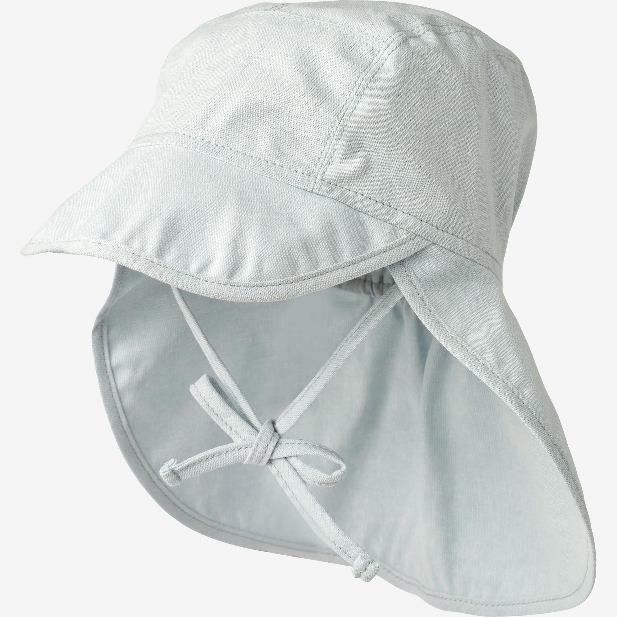 wheat-sunhat-albert-baby-sonnenhut-light-blue-chambray-baumwolle image 1
