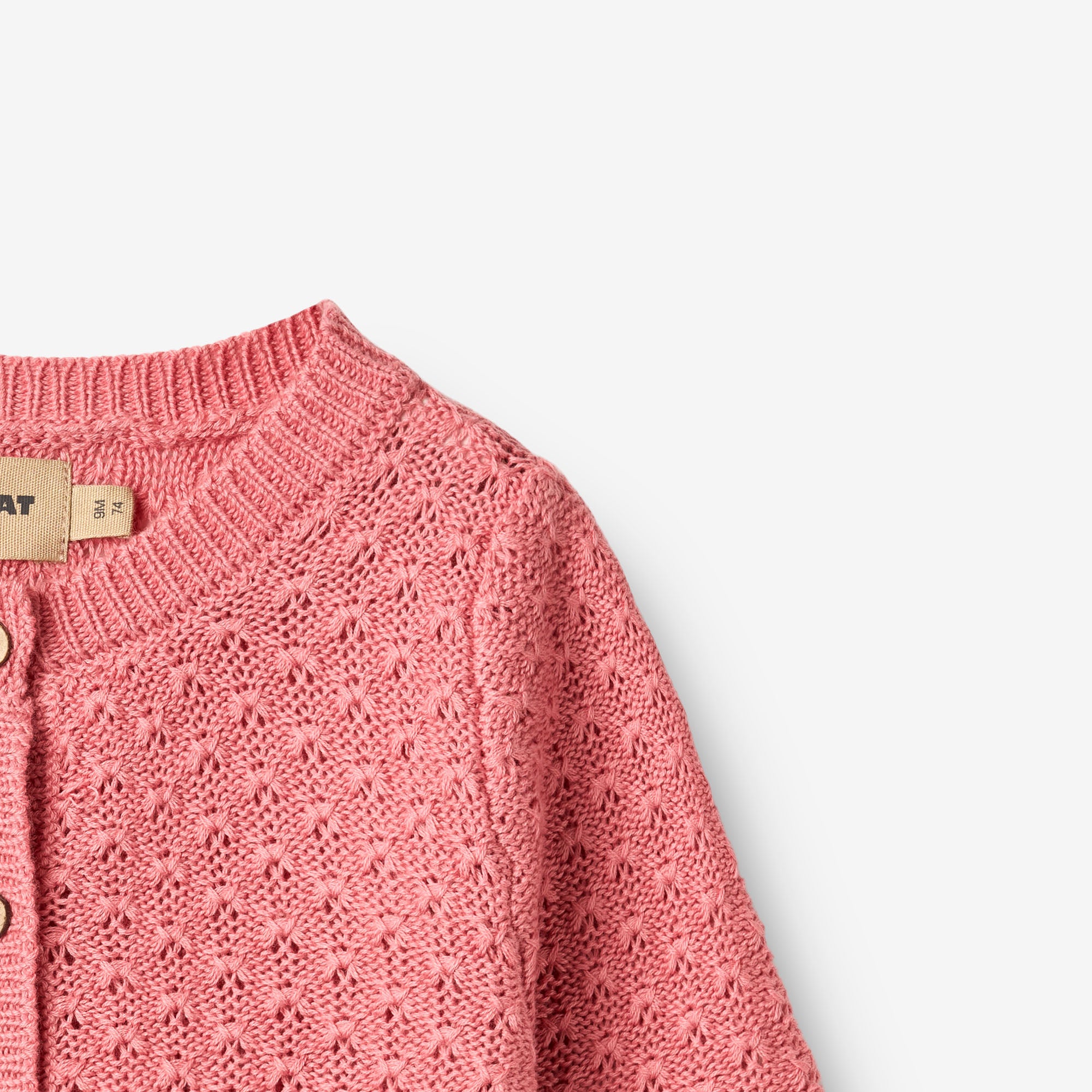 wheat-magnella-strickjacke-soft-pink-bio-baumwolle-2 image 3