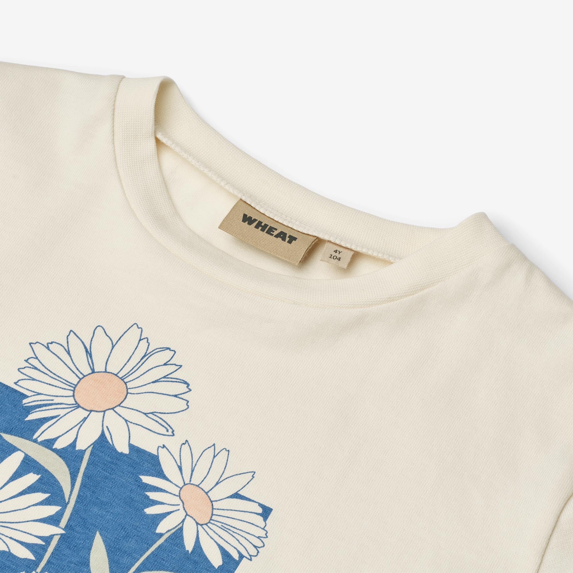 wheat-mirsa-t-shirt-kinder-ivory-bio-baumwolle-kurzarm image 4