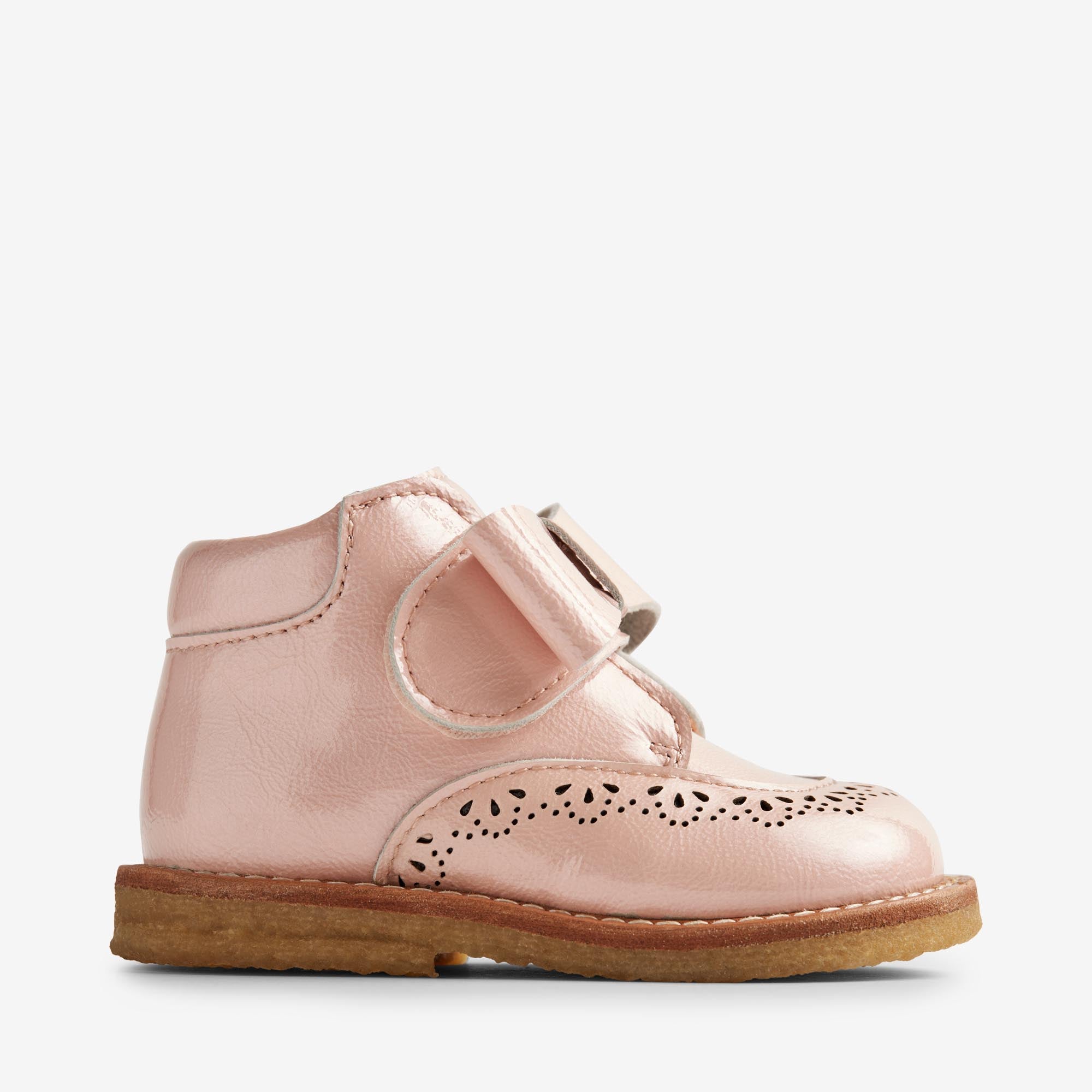 wheat-bowy-bootie-velcro-lauflernschuhe-rose-ballet-leder image 3