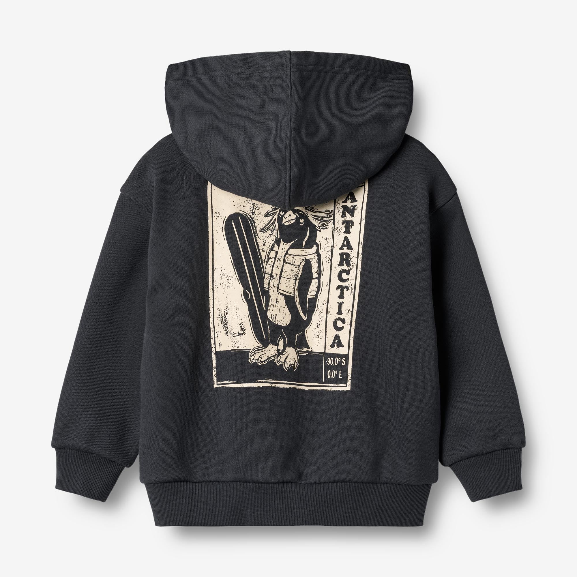 wheat-francis-zip-hoodie-navy-kinder-sweatjacke-bio-baumwolle image 3