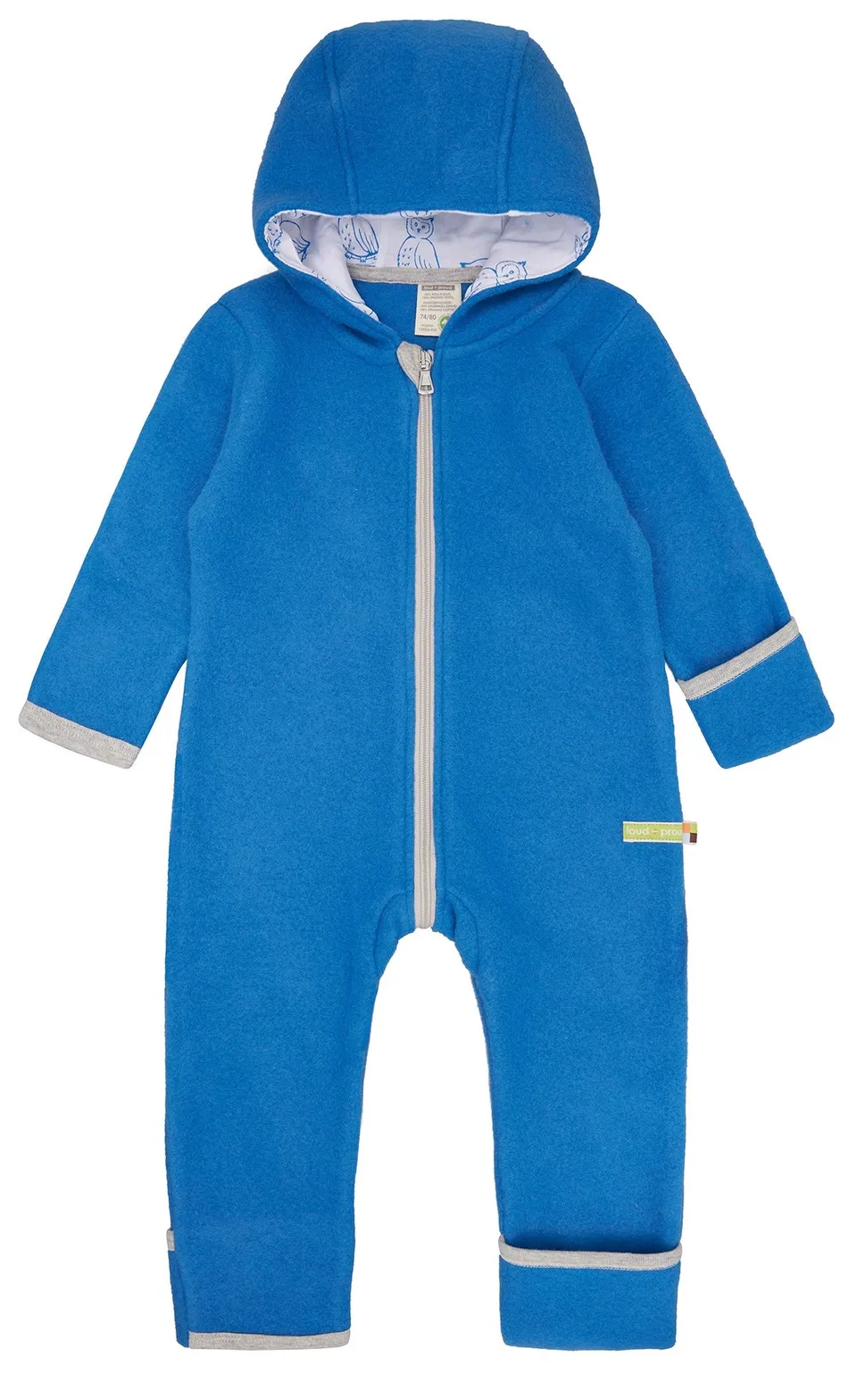 loud-proud-classics-wollfleece-overall-overall-azur-74-80-bio-wolle image 1