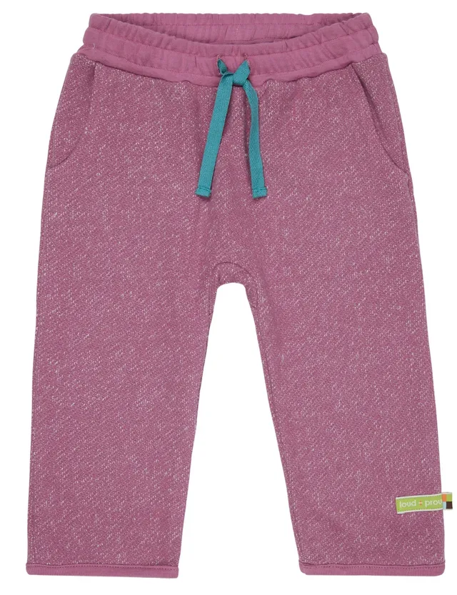loud-proud-classics-hose-melange-strick-sweathose-grape image 1