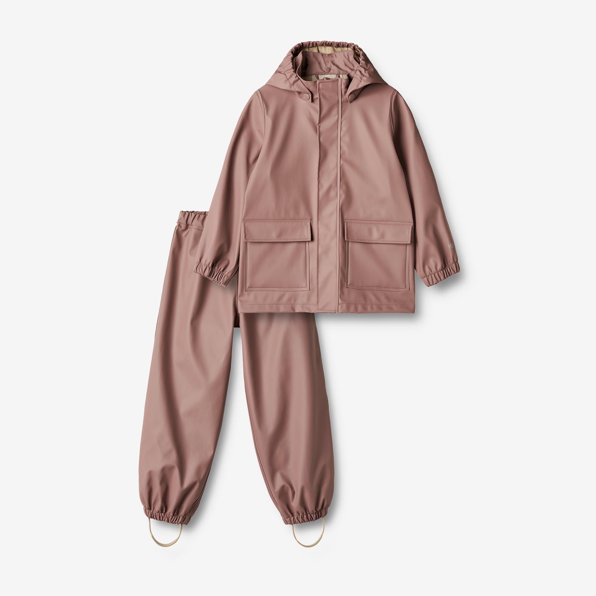 wheat-ola-set-regenset-dusty-lilac-wasserdicht-jacke-hose image 1