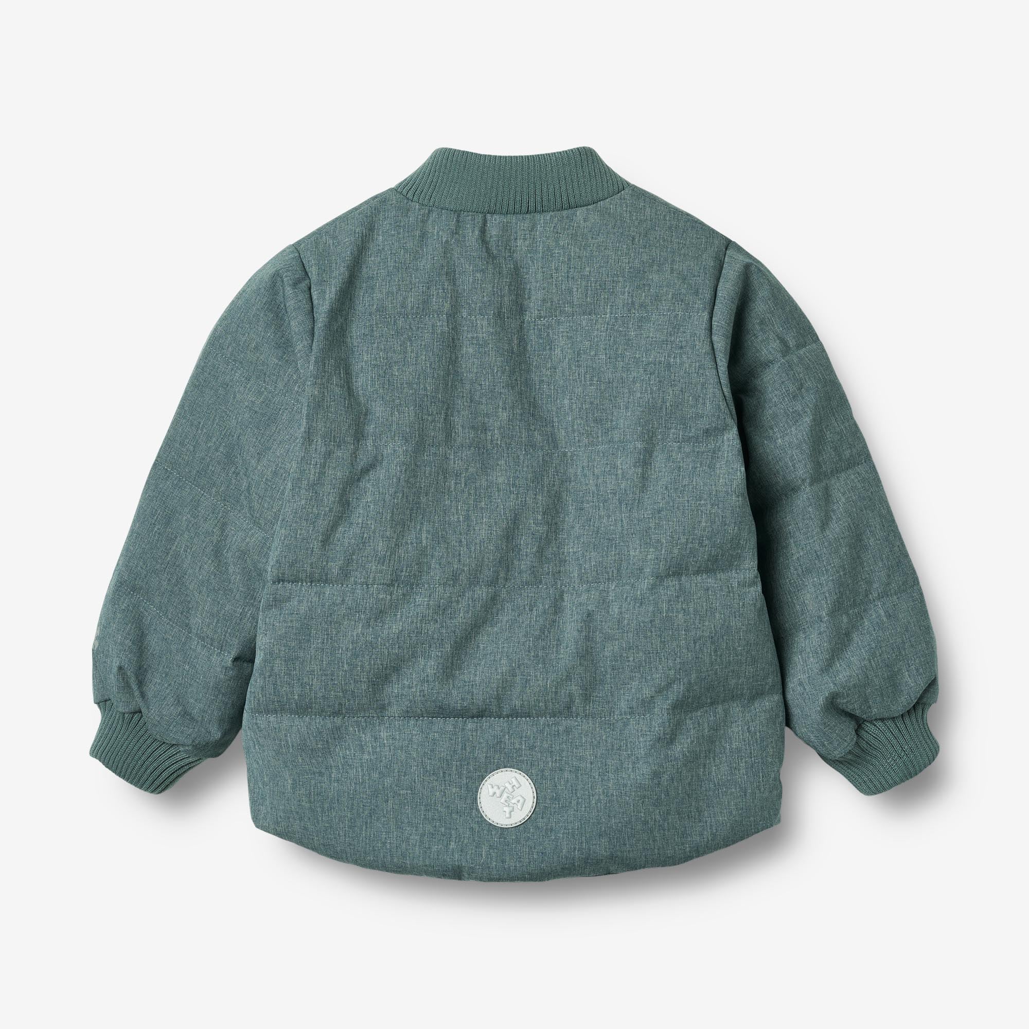 wheat-malo-puffer-jacke-navy-melange-wasserabweisend image 2