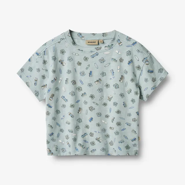 wheat-tommy-t-shirt-surf-friends-bio-jersey-kurzarm image 1