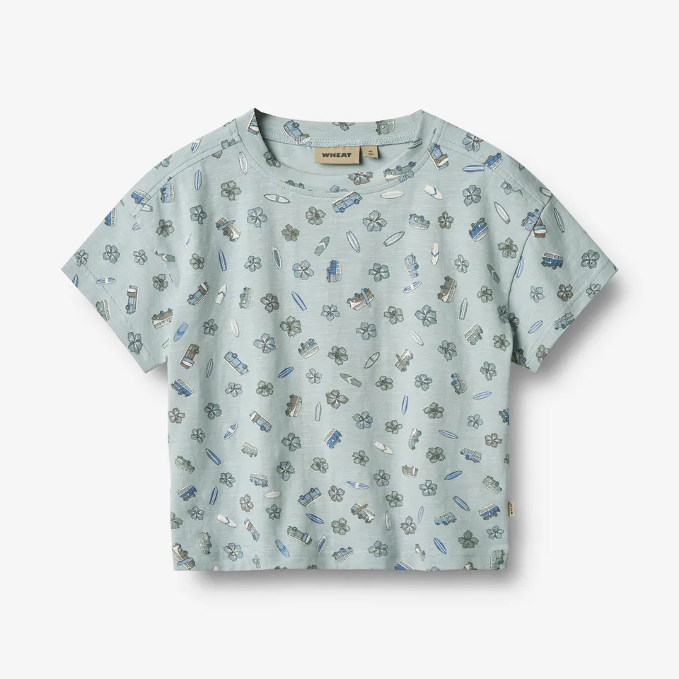 wheat-tommy-t-shirt-surf-friends-bio-jersey-kurzarm image 1