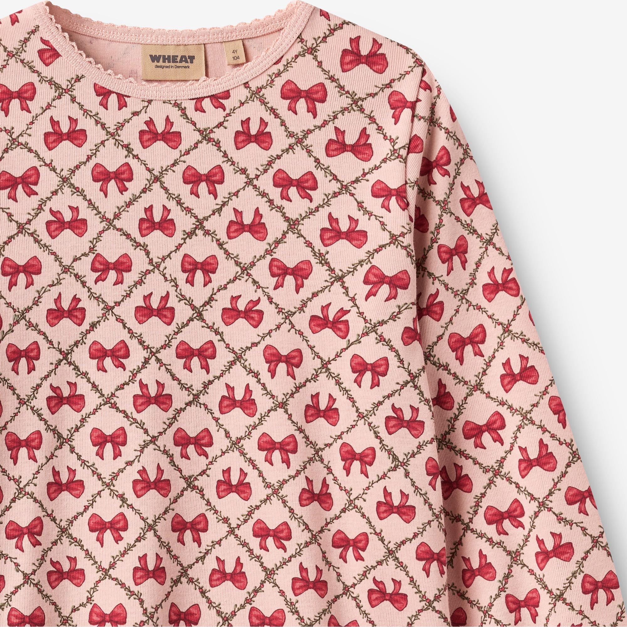 wheat-clothing-nachthemd-elinor-dim-rose-bows-bio-baumwolle image 3