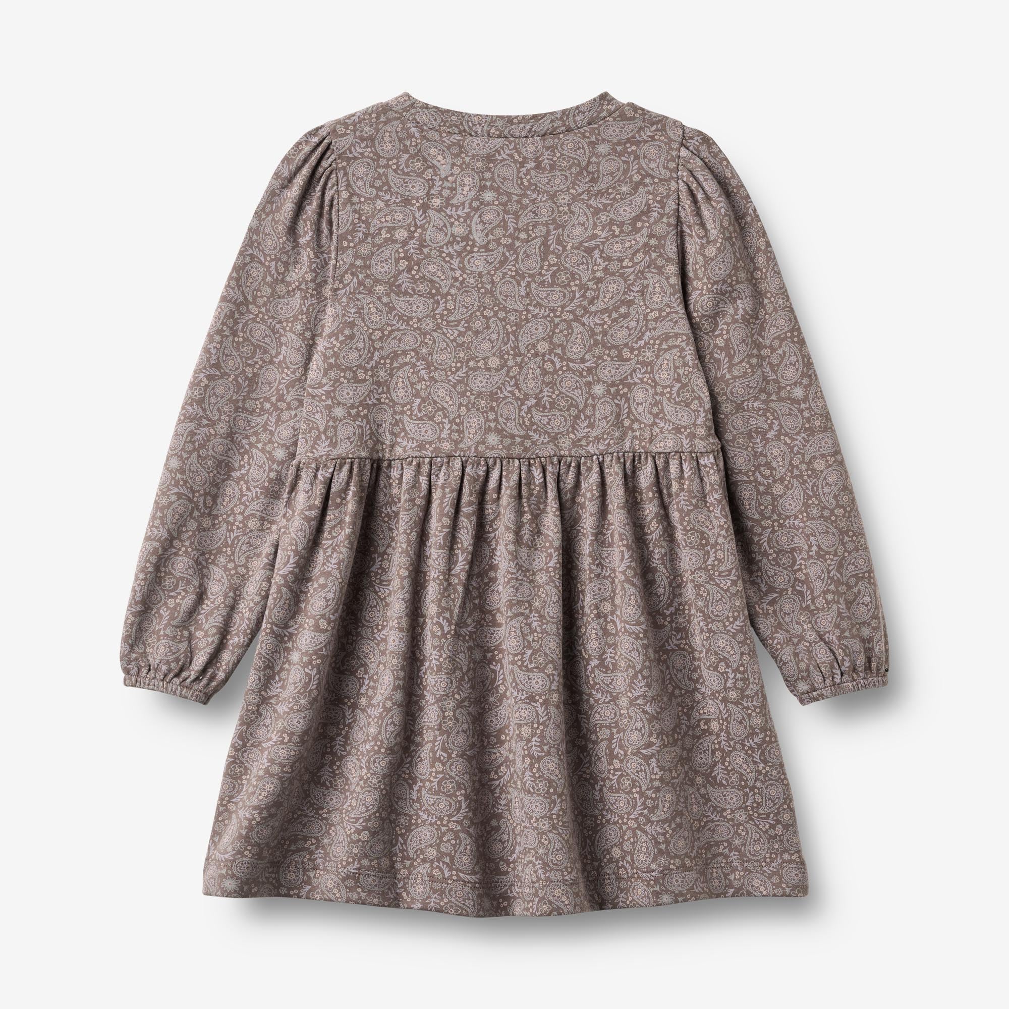 wheat-eliane-jerseykleid-langarm-purple-paisley-bio image 2