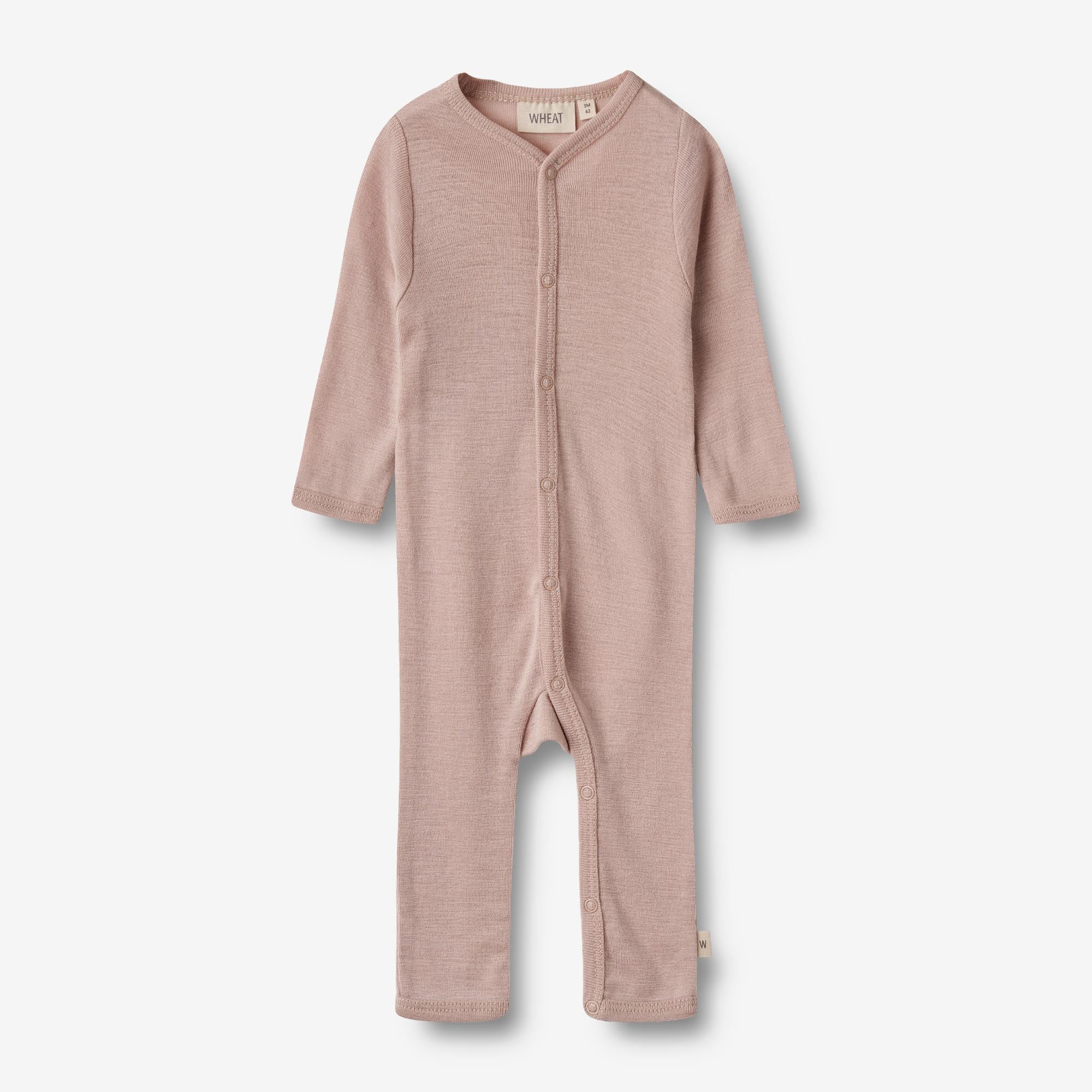 wheat-dusty-woll-overall-dry-rose-merino-baby image 1