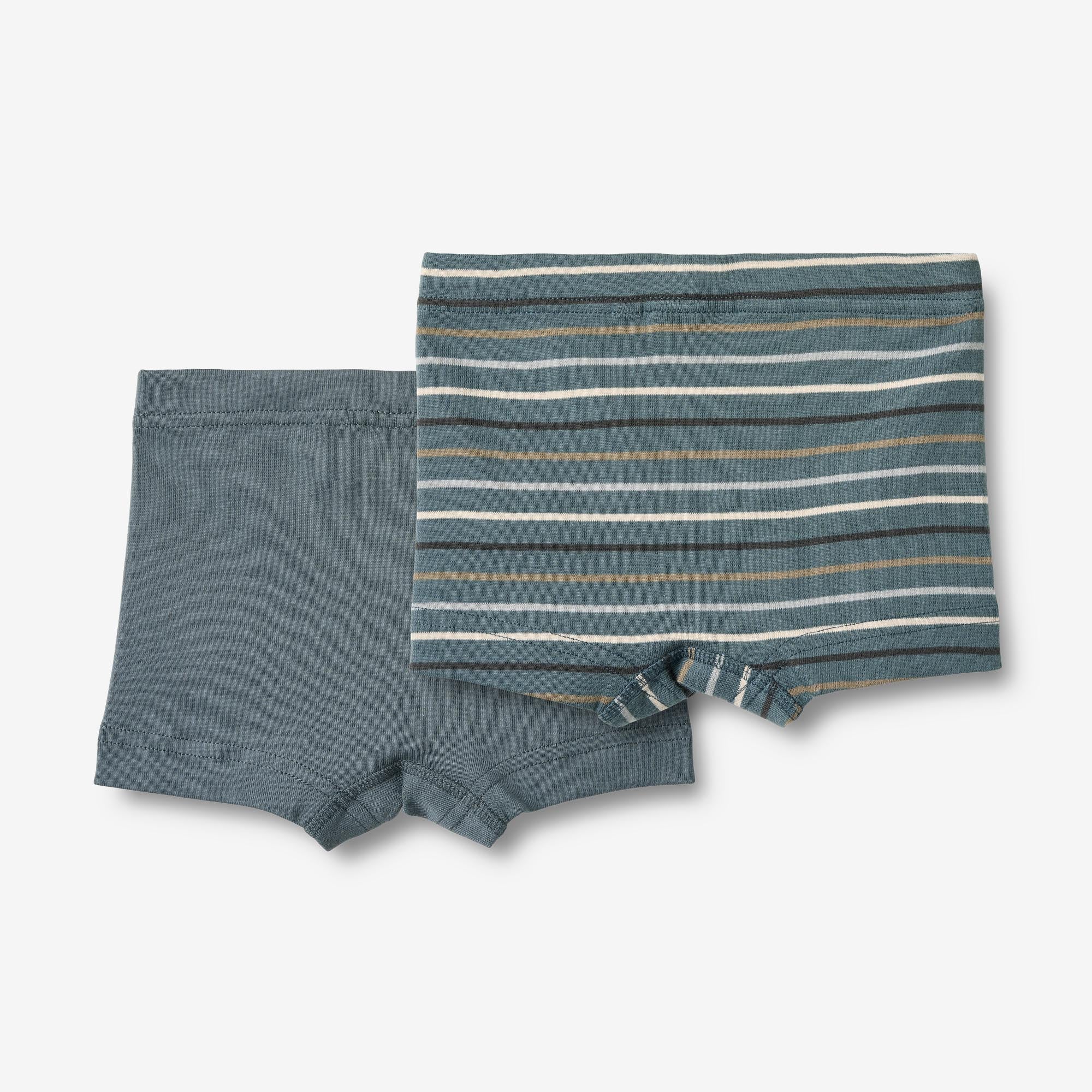 wheat-louis-boxershorts-2er-set-blau-gestreift-bio-baumwolle image 2