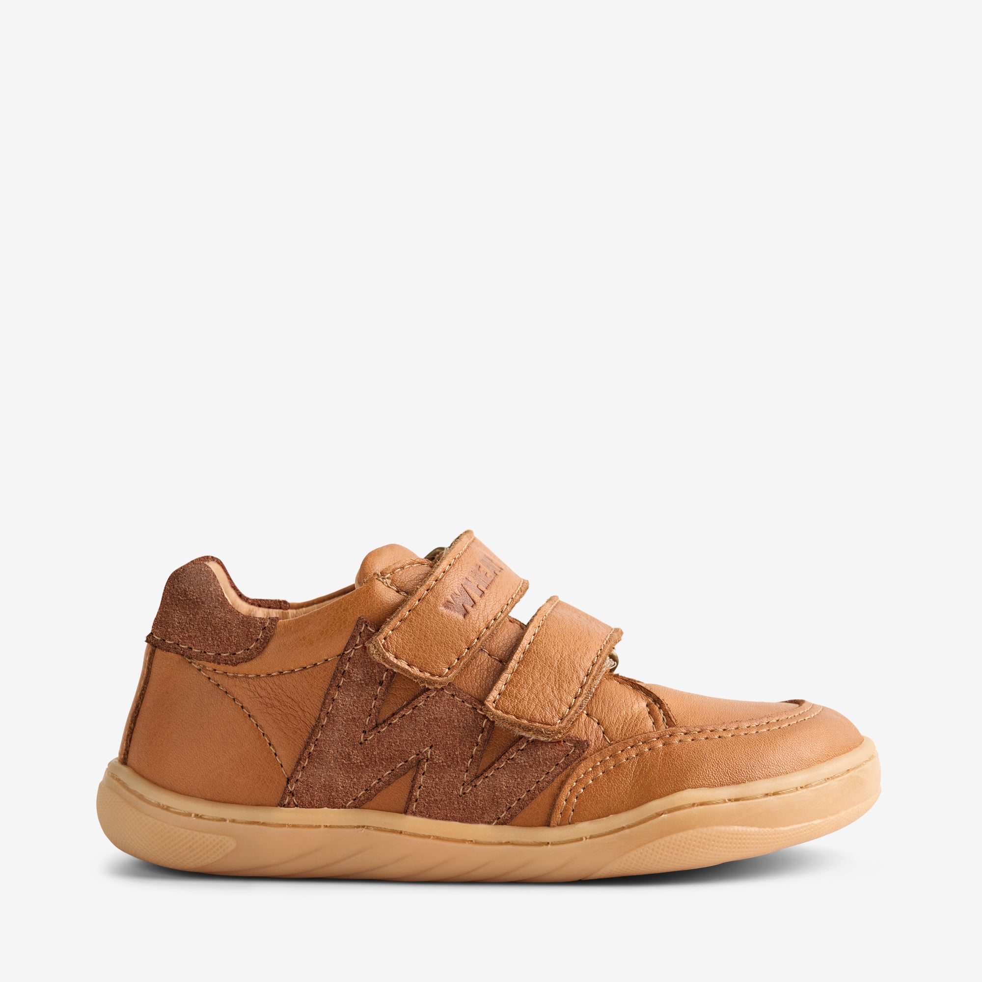 wheat-barres-sneaker-cognac-leder-barfu-schuhe-kinderschuhe image 3