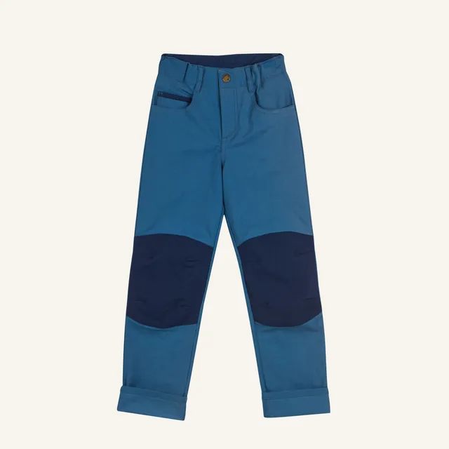 finkid-kuusi-canvas-kinderhose-bluemirage-navy-80-90-robust image 1