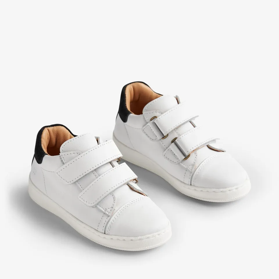wheat-velo-sneaker-kinder-white-leder-klett image 1