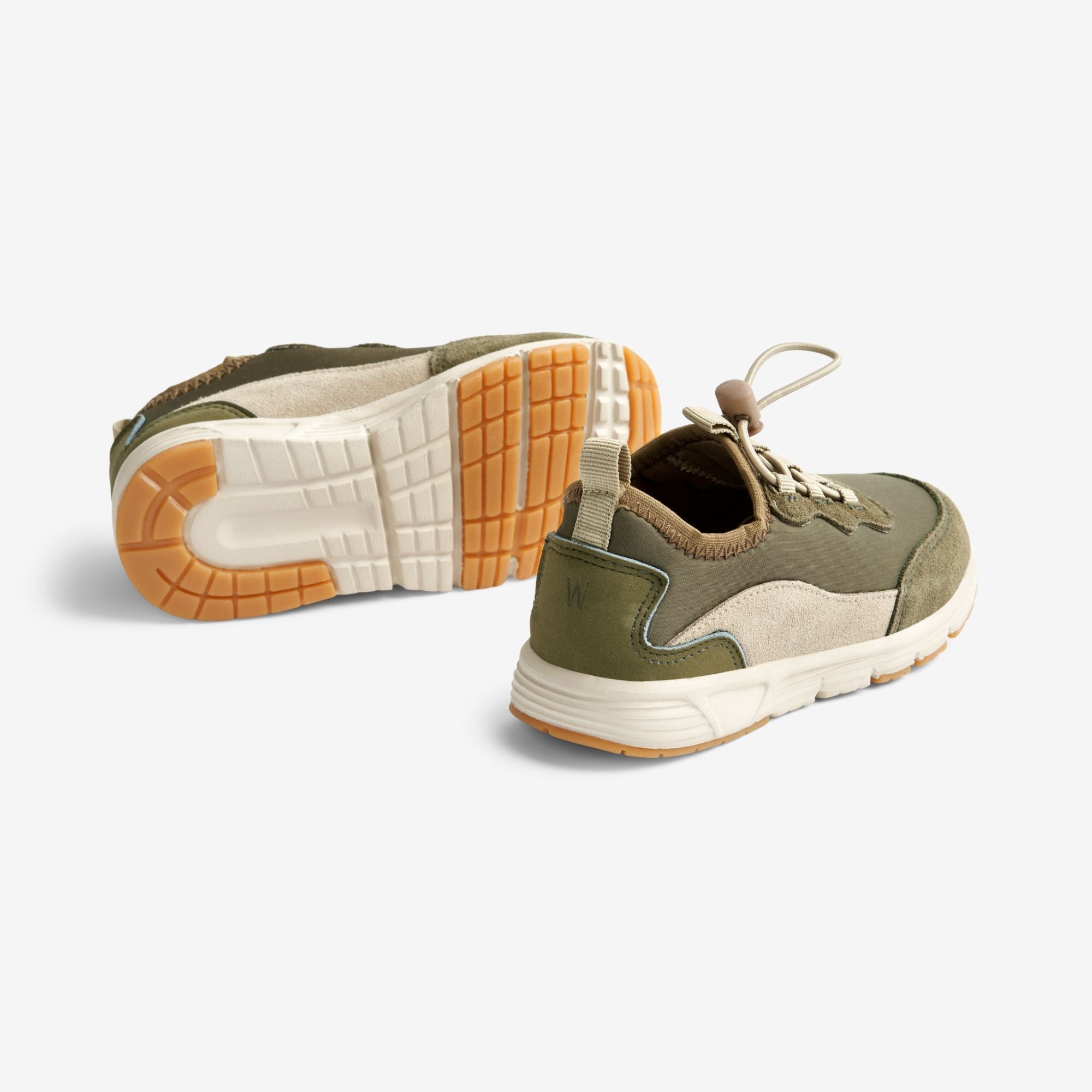 wheat-arta-slip-on-speedlace-dark-green-sneaker-kinder image 3
