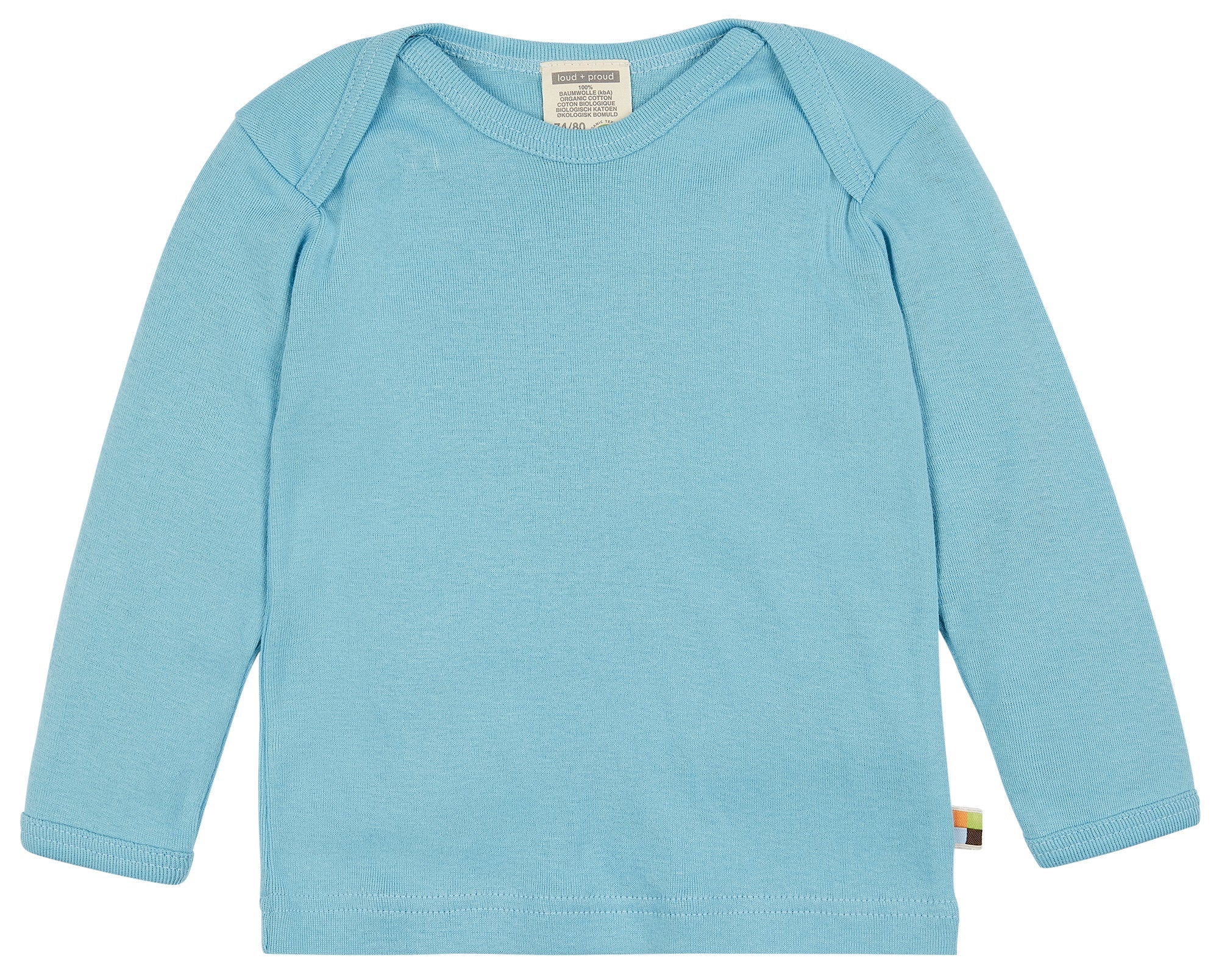 loud-proud-classics-shirt-uni-lagoon-74-80 image 3