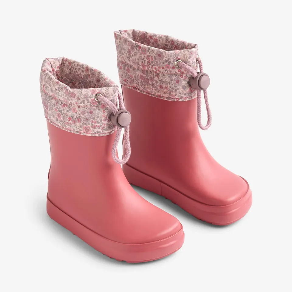 wheat-zerro-barefoot-gummistiefel-raspberry-naturkautschuk image 1