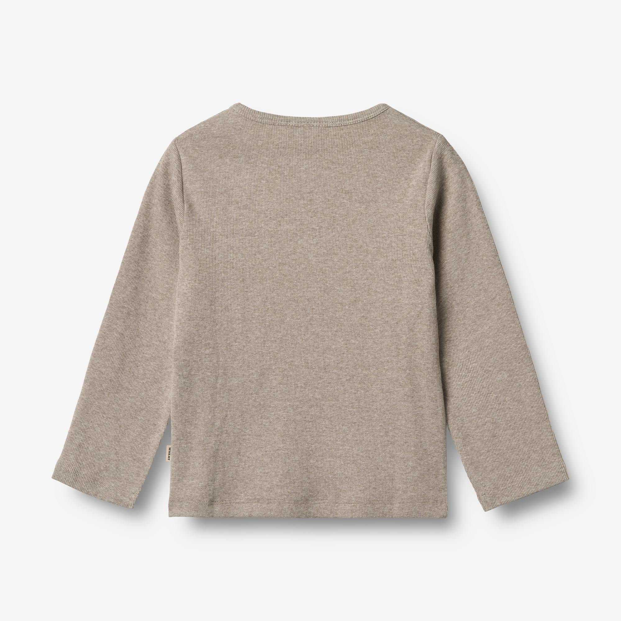 wheat-milo-shirt-langarm-gravel-melange-m-dchen-jersey image 2