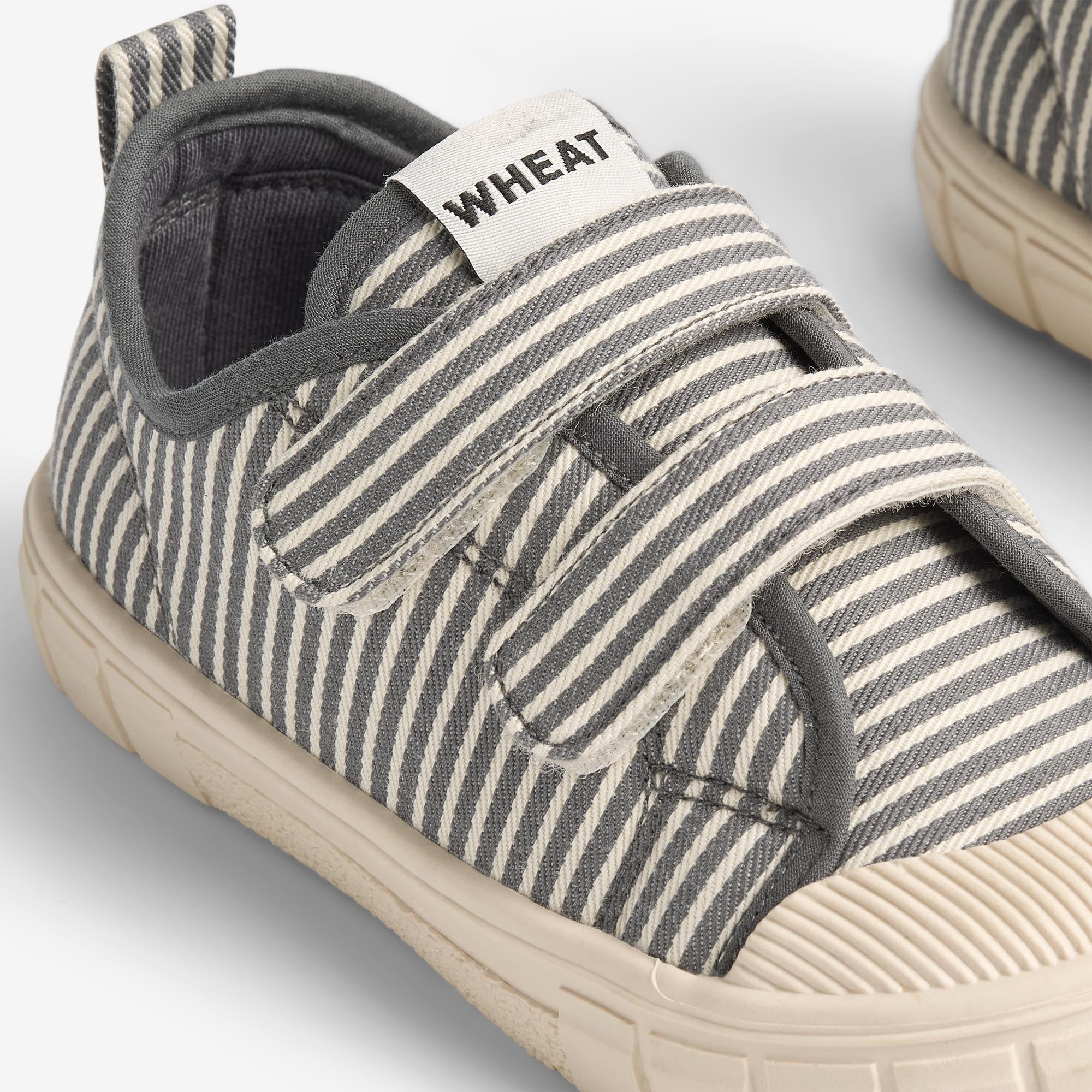 wheat-bobbie-flint-stripe-sneaker-bio-baumwolle-klett image 4