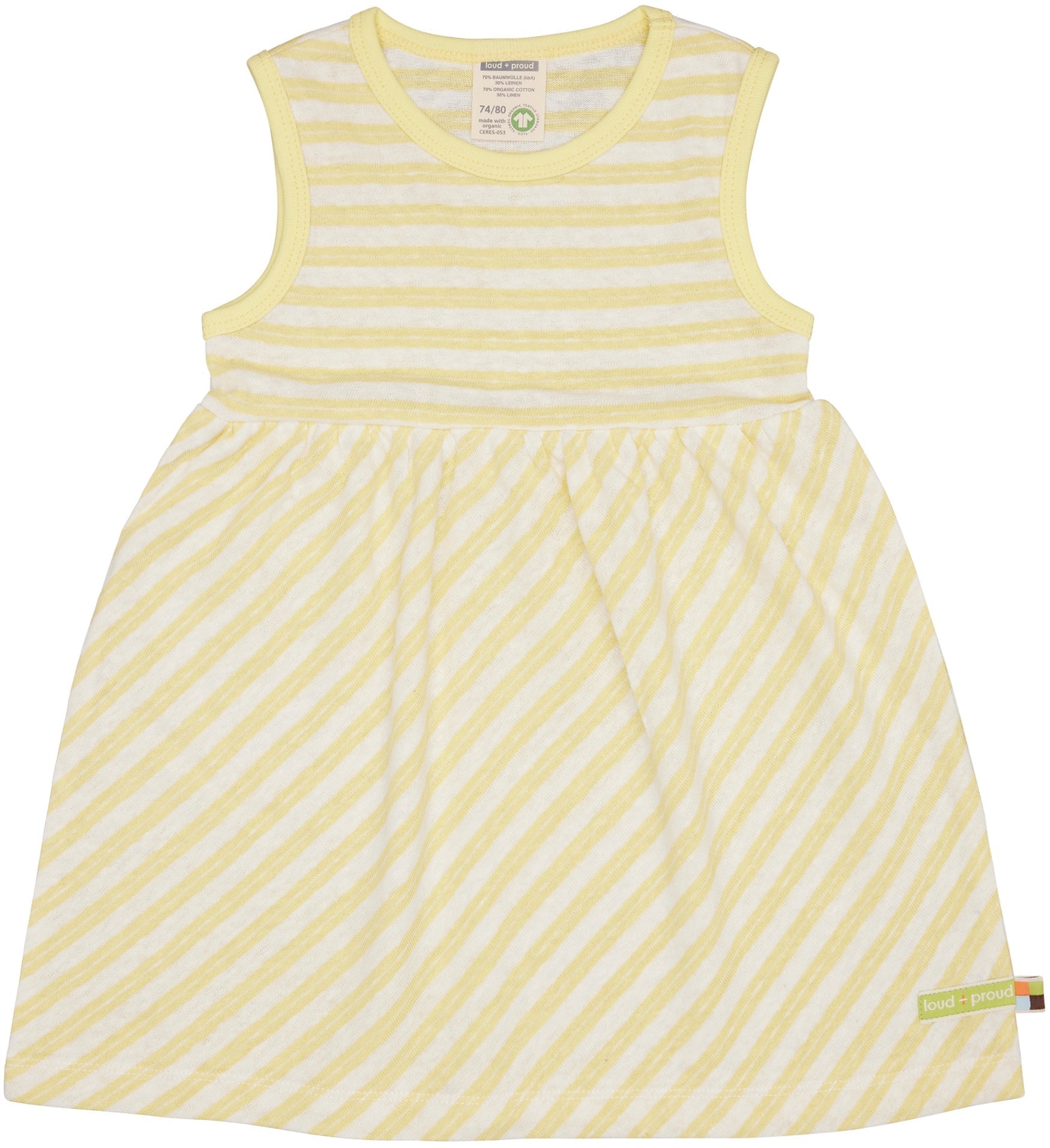 loud-proud-classics-kleid-streifen-mit-leinen-basin-74-80 image 3