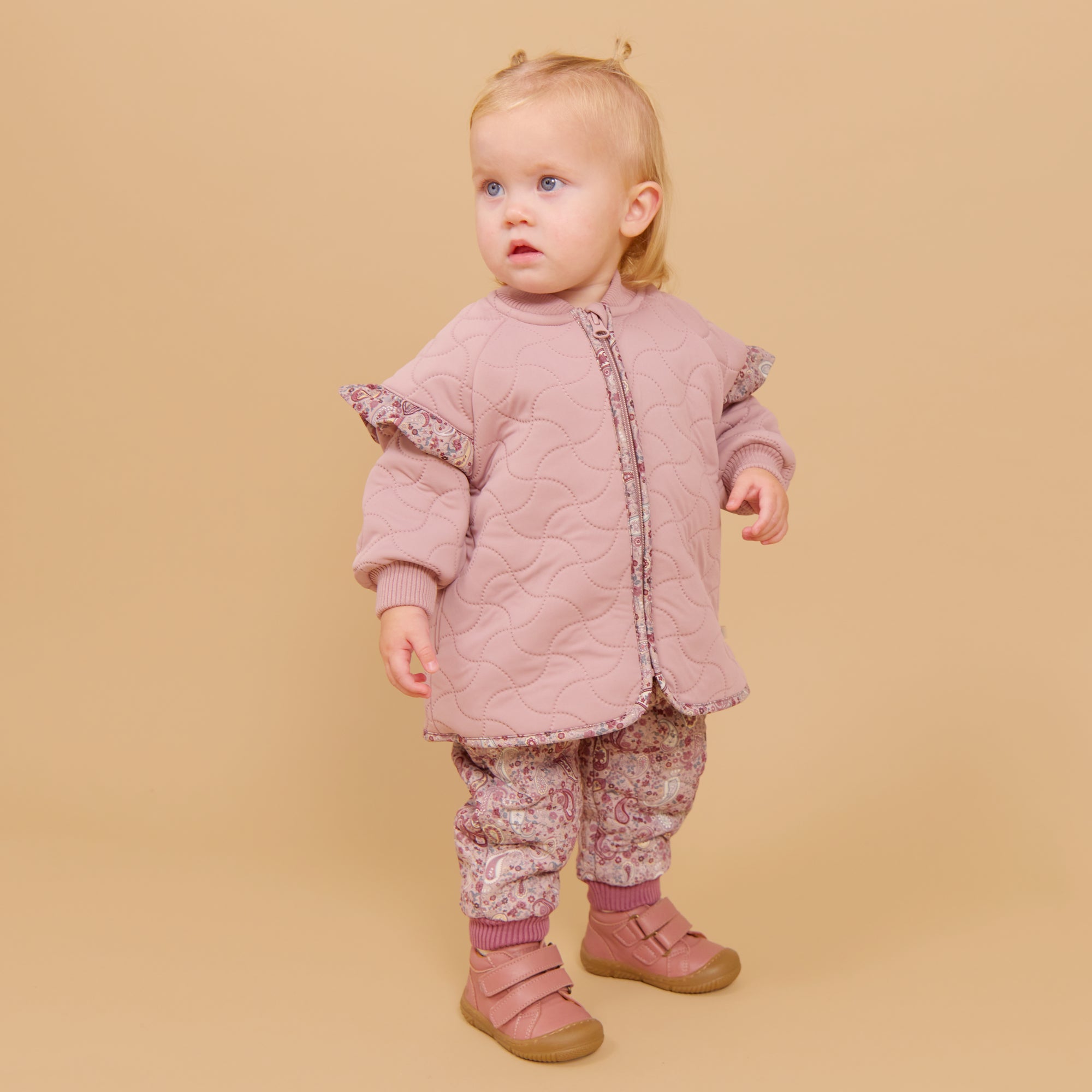 wheat-thermo-pants-alex-babyhose-dry-rose-paisley-winddicht image 2