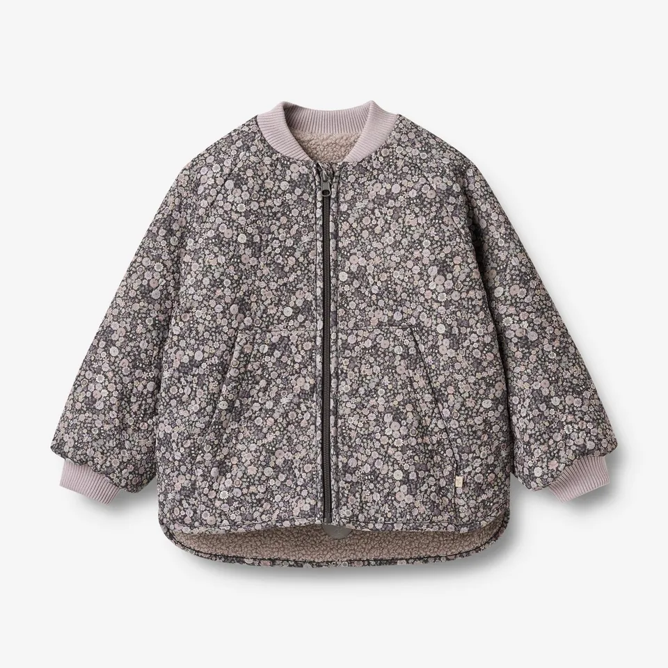 wheat-outerwear-thermo-jacket-lake-wendejacke-black-sea-flowers image 1