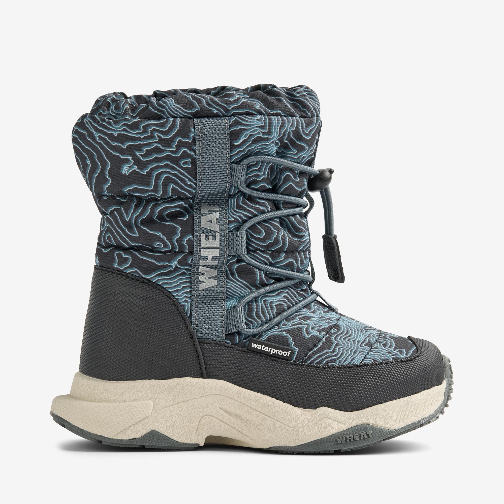 wheat-cosmo-winterboot-elevation-map-kinder-winterstiefel-wasserdicht image 4
