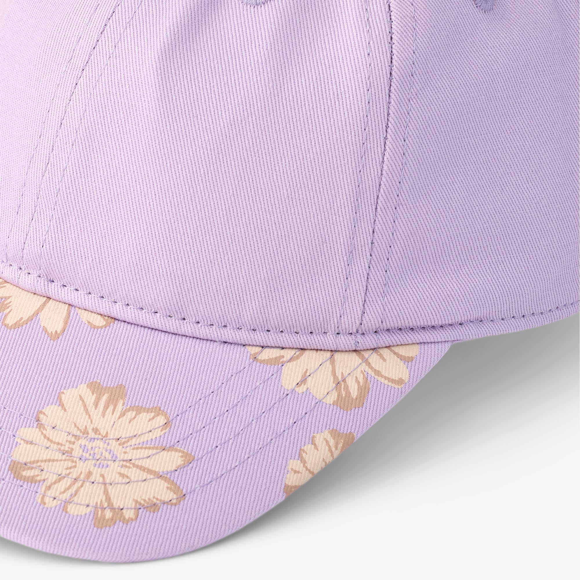 wheat-cecil-cap-lavendel-bio-baumwolle-stickerei image 3