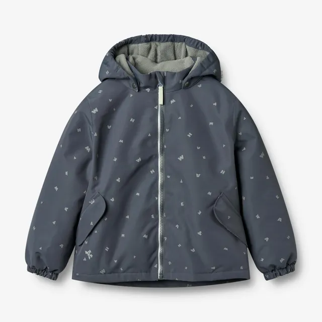 wheat-svende-winterjacke-jungen-greyblue-letters-10k image 1