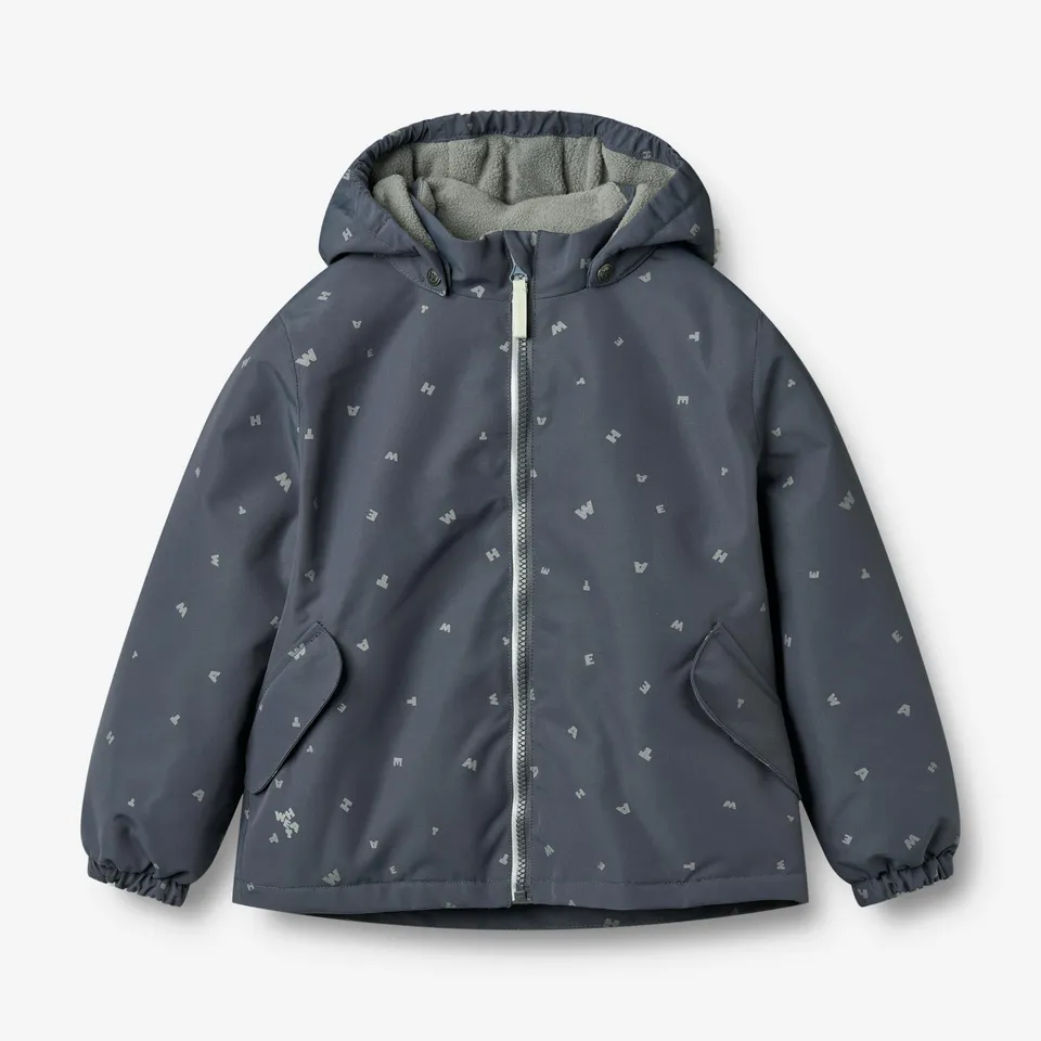 wheat-svende-winterjacke-jungen-greyblue-letters-10k image 1