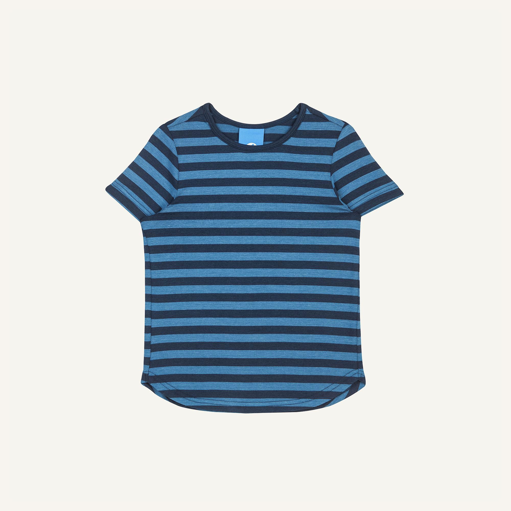finkid-maalari-t-shirt-denim-pebble-80-90-bambusjersey image 1
