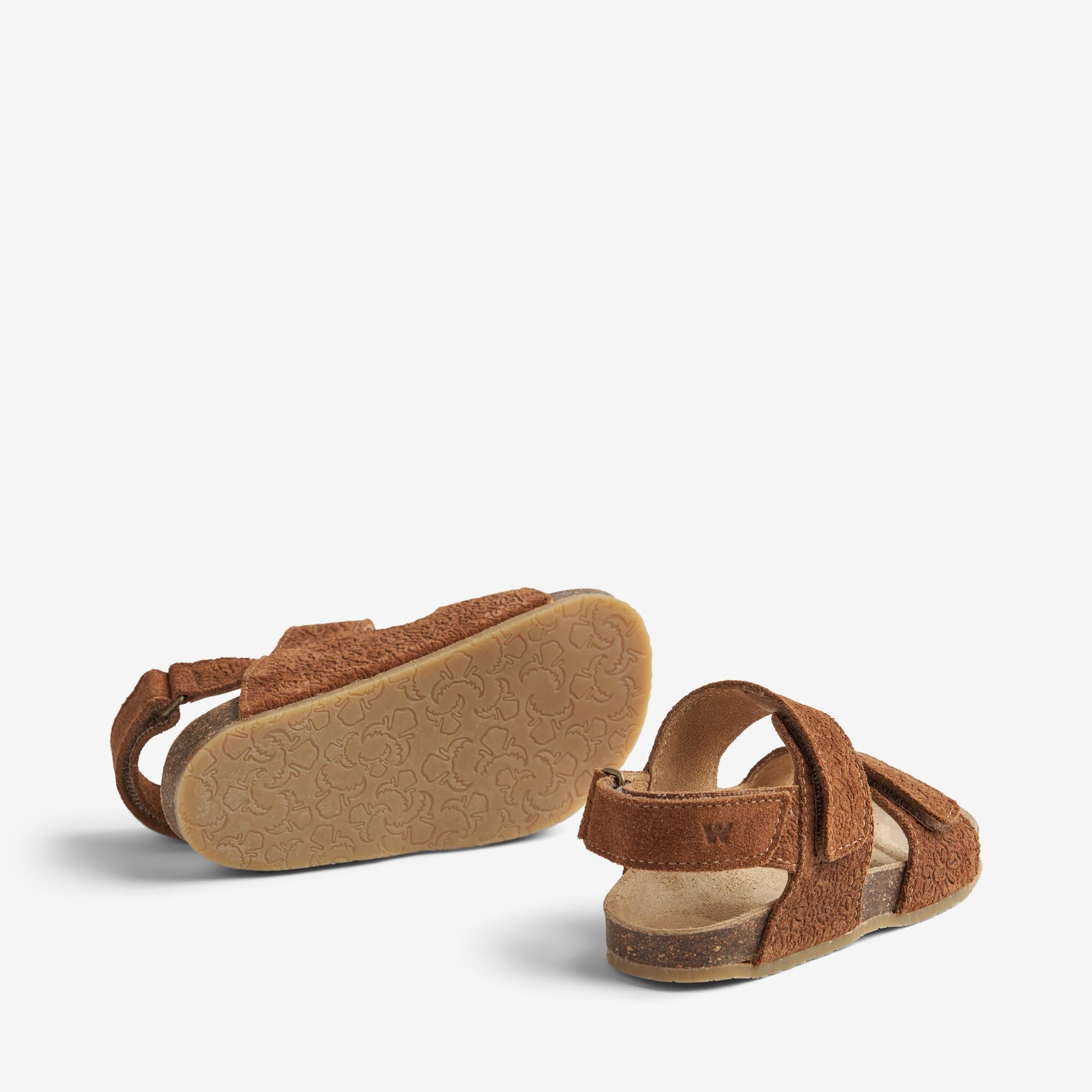 wheat-cameron-sandale-cognac-klett-leder-offen image 2