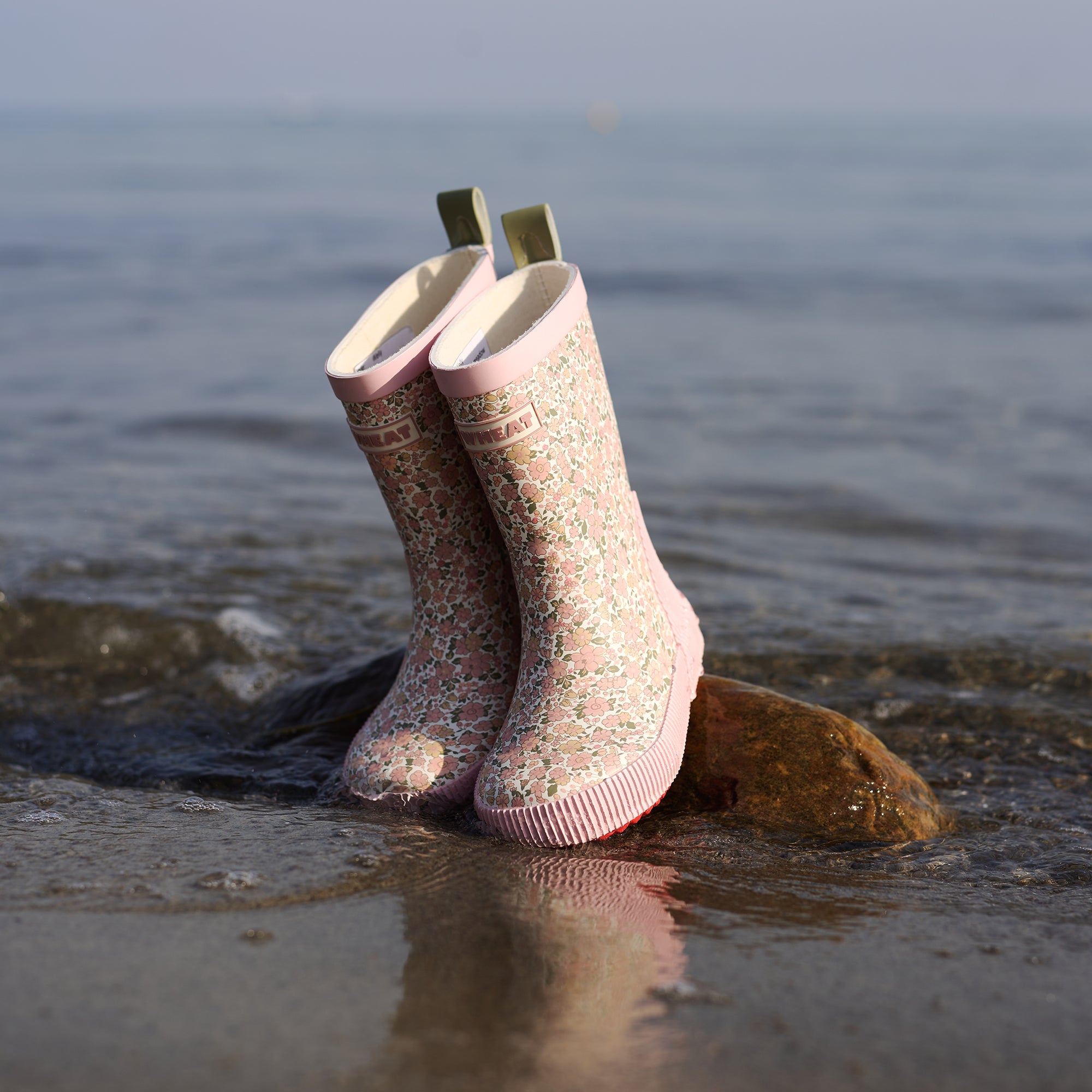 wheat-welly-ivory-flower-meadow-gummistiefel-naturkautschuk image 4
