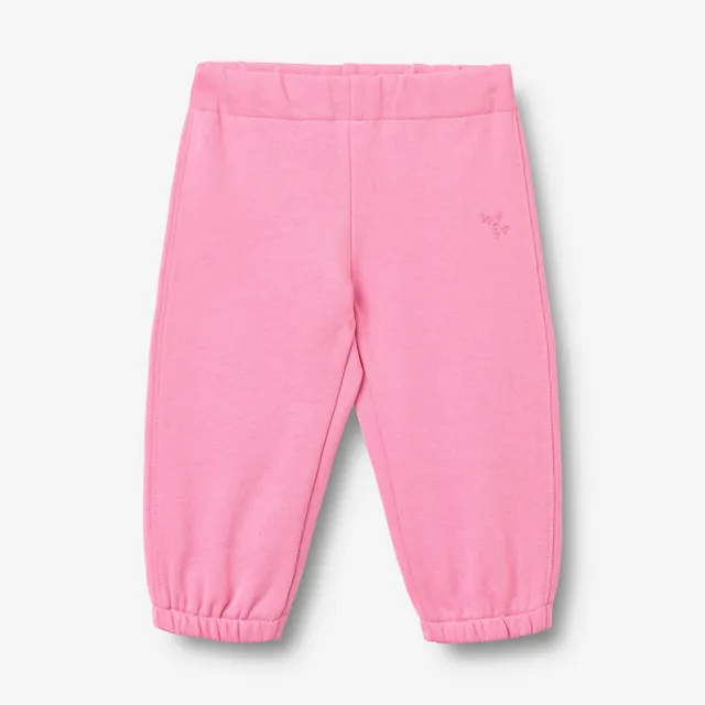 wheat-cosmo-sweatpants-baby-jogginghose-rosa-bio-baumwolle image 1