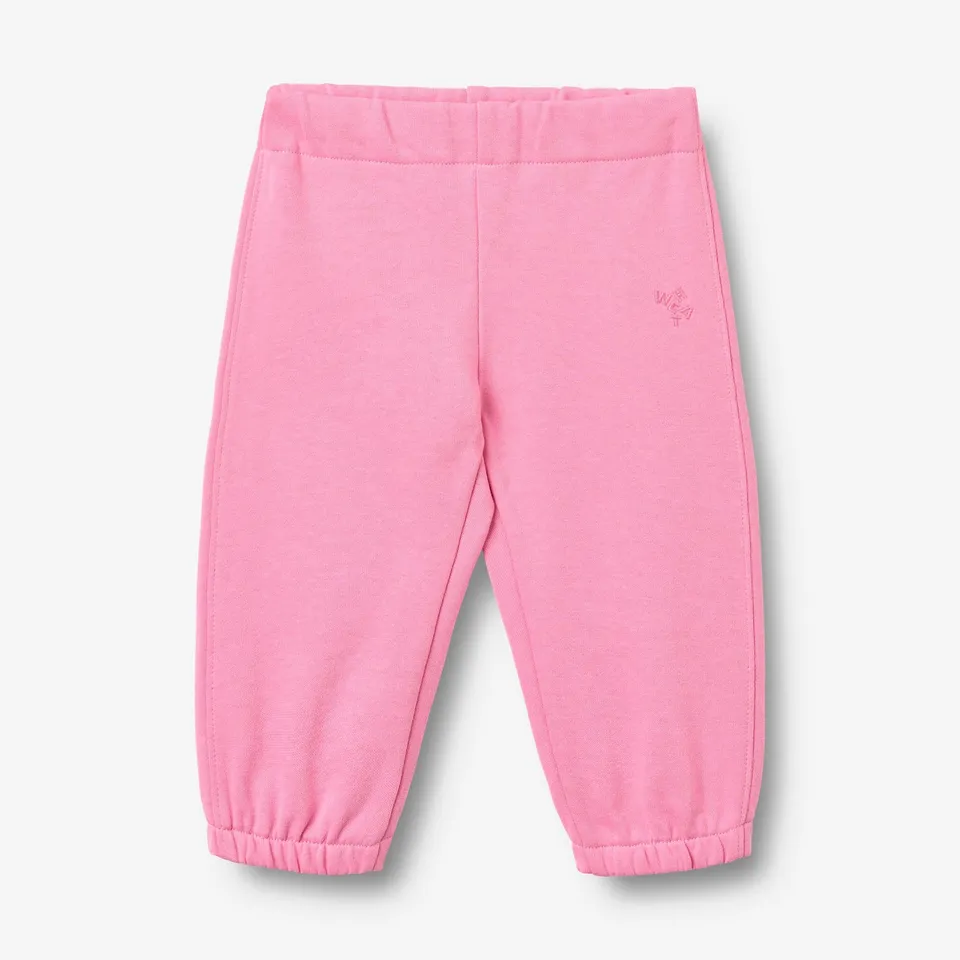 wheat-cosmo-sweatpants-baby-jogginghose-rosa-bio-baumwolle image 1
