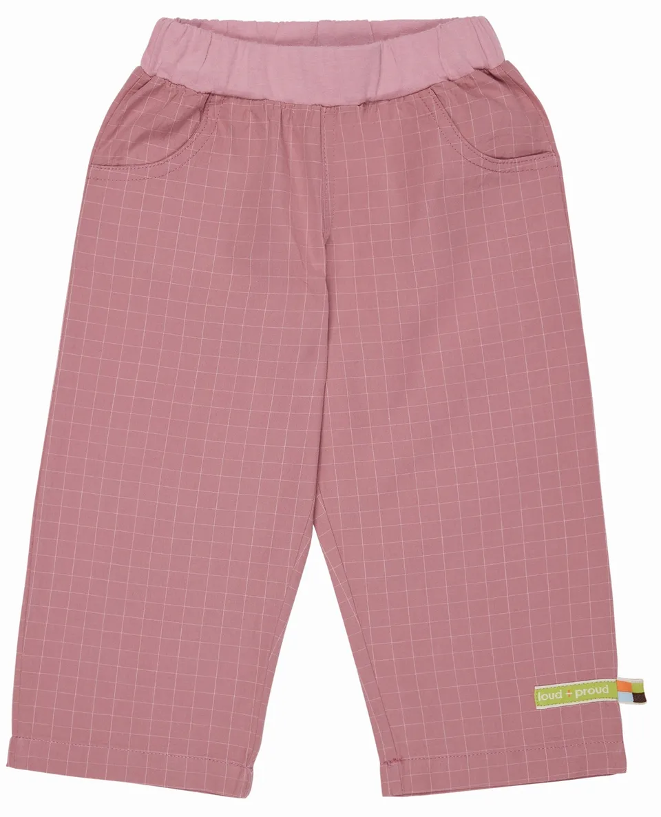 loud-proud-classics-hose-feines-karo-kinderhose-aster image 1