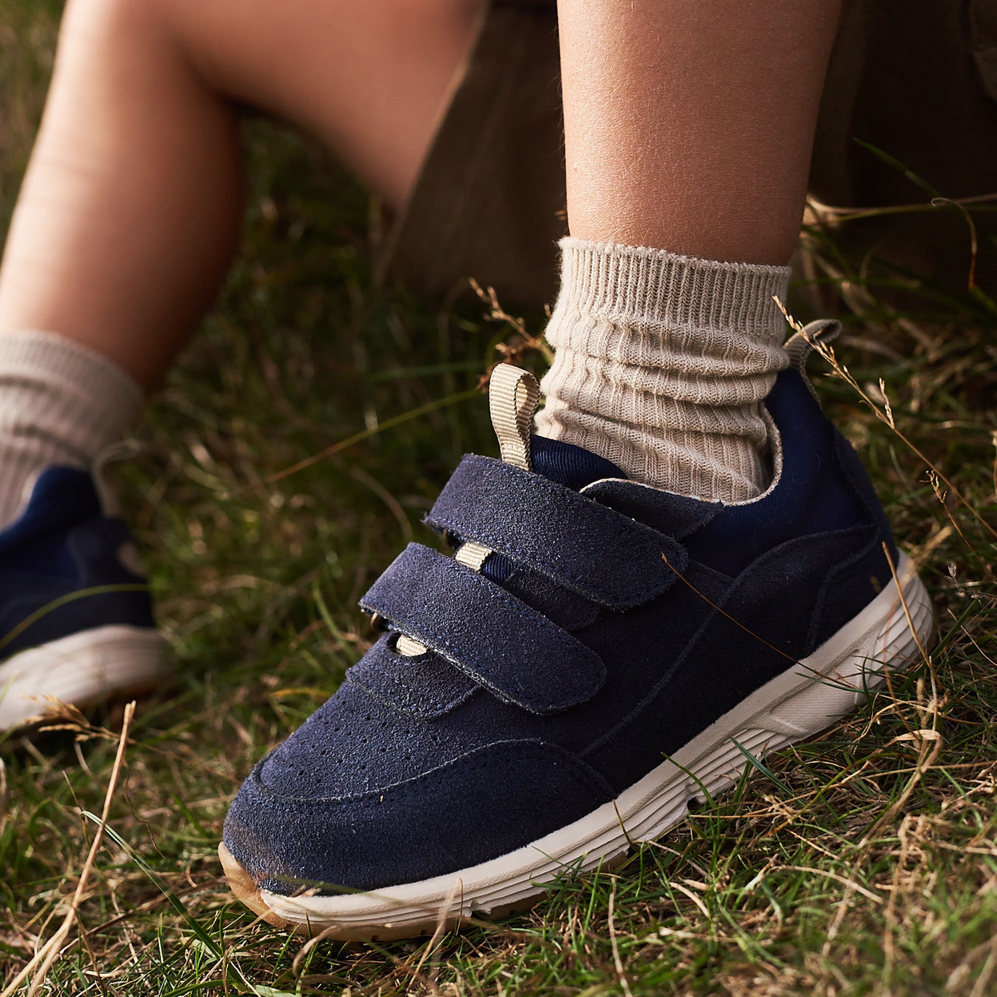 wheat-alin-sneaker-navy-leder-klett-kinder-gr-24-35 image 6