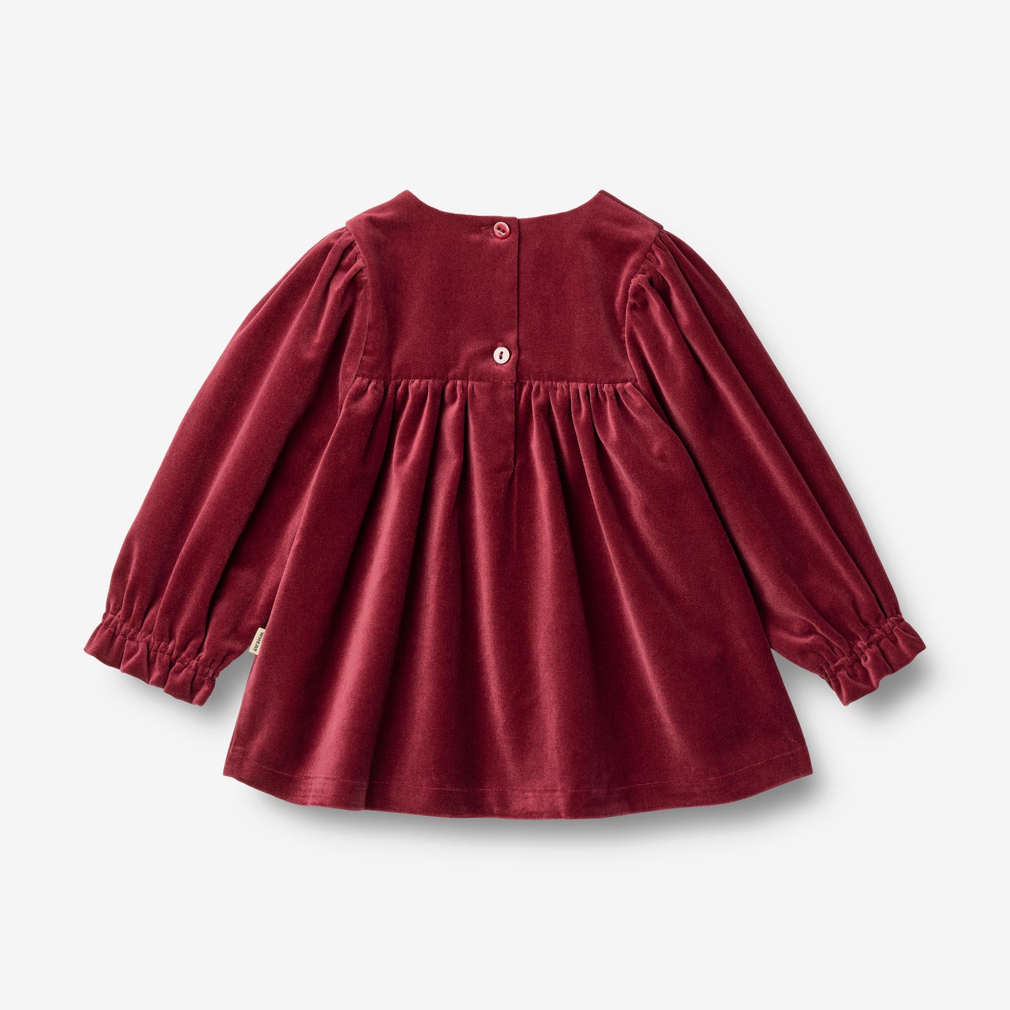 wheat-elvira-langarmkleid-baby-ruby-red-bio-baumwolle image 3