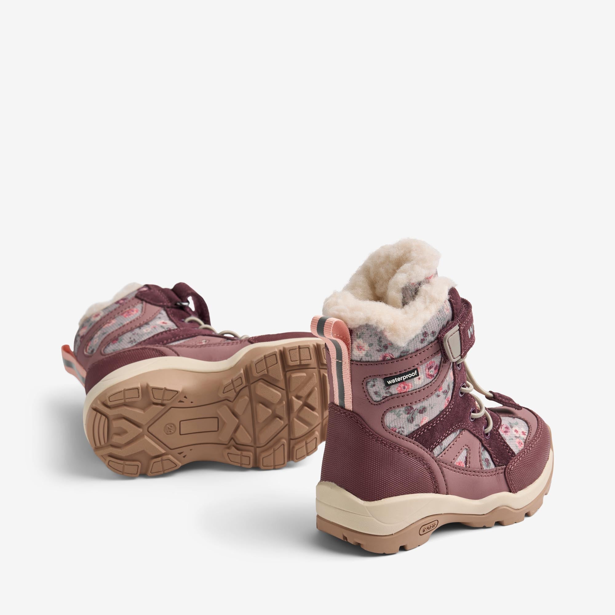 wheat-dixie-tex-winterstiefel-grey-moon-flowers-wasserdicht image 2