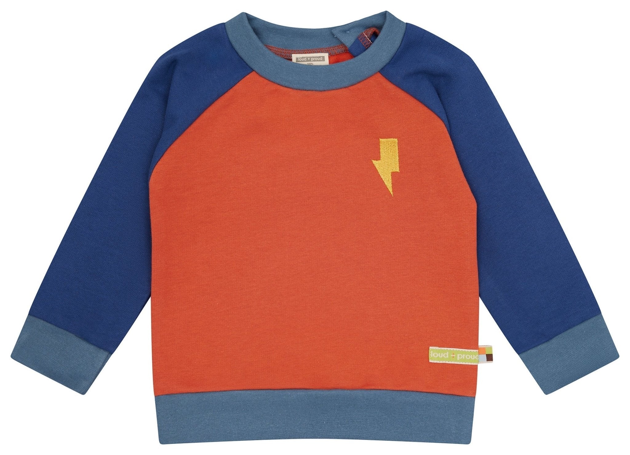 loud-proud-classics-sweatshirt-colorblock-pullover-98-104 image 1