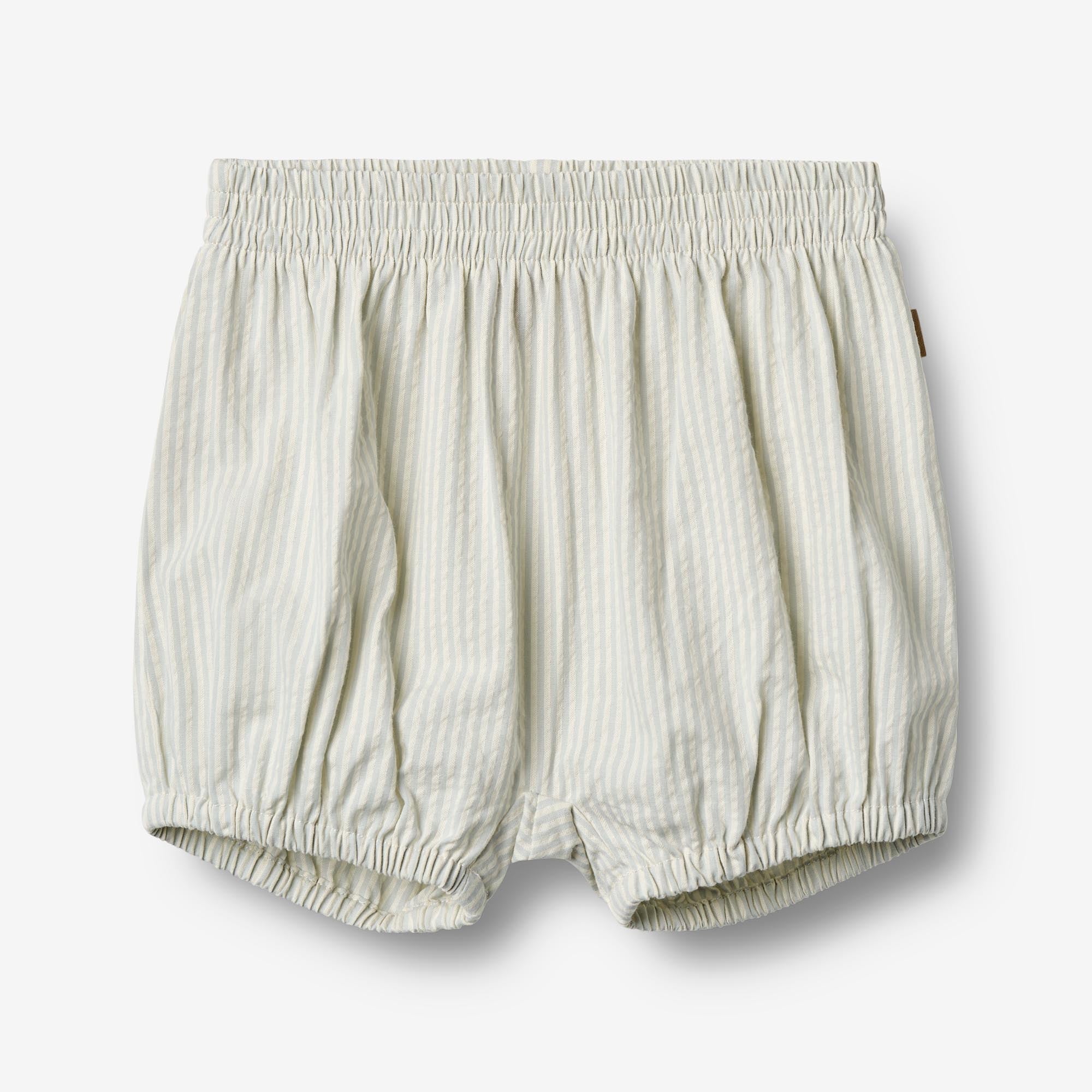 wheat-ollie-shorts-summer-blue-stripe-bio-baumwolle-baby image 1