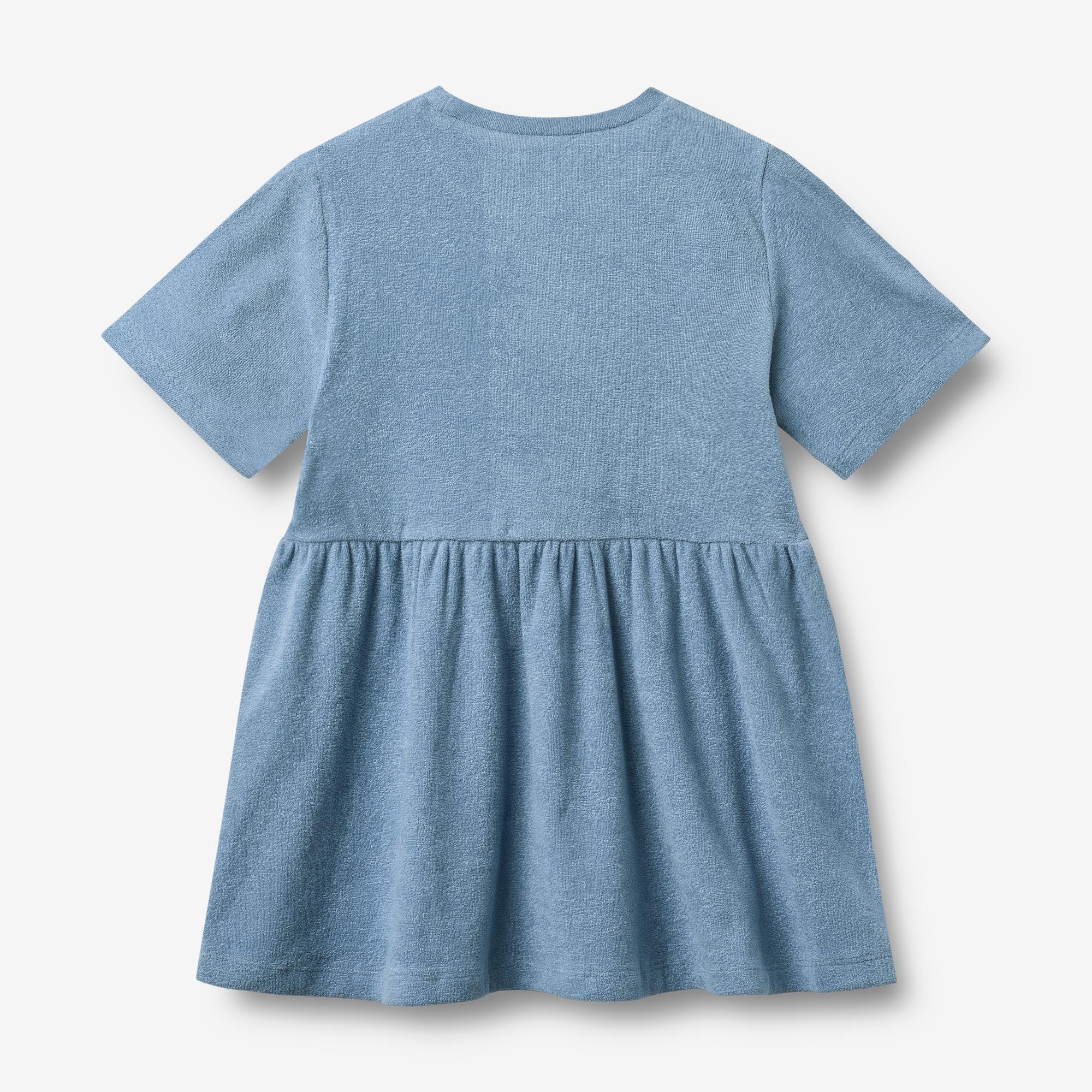 wheat-astrid-kurzarm-kleid-faded-denim-bio-baumwolle image 2