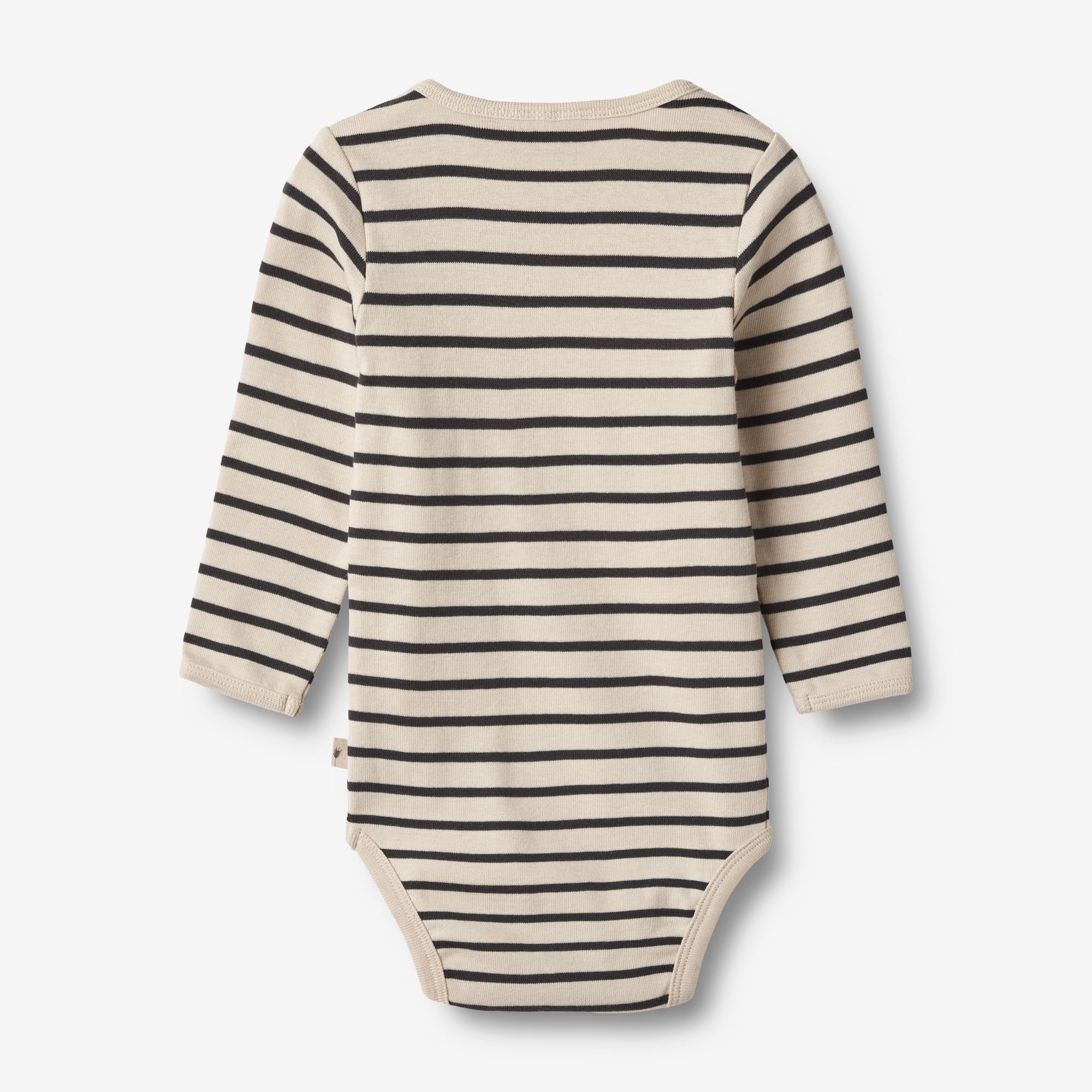 wheat-berti-body-langarm-baby-bio-navy-stripe image 2
