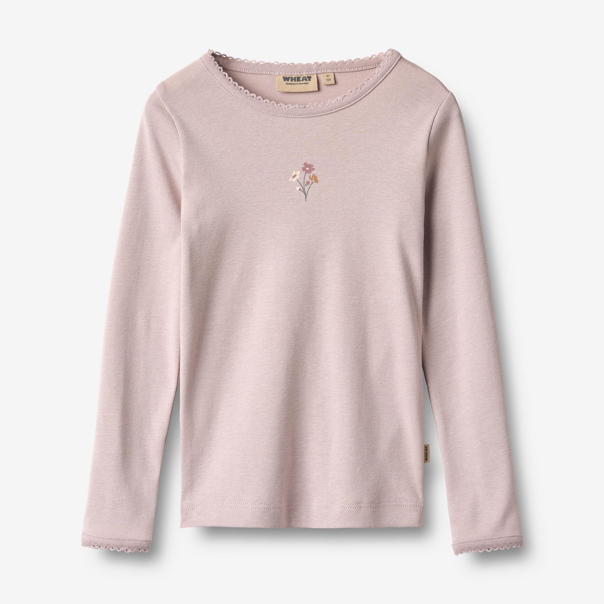wheat-clothing-t-shirt-l-s-print-belis-langarmshirt-soft-lilac-bio image 1